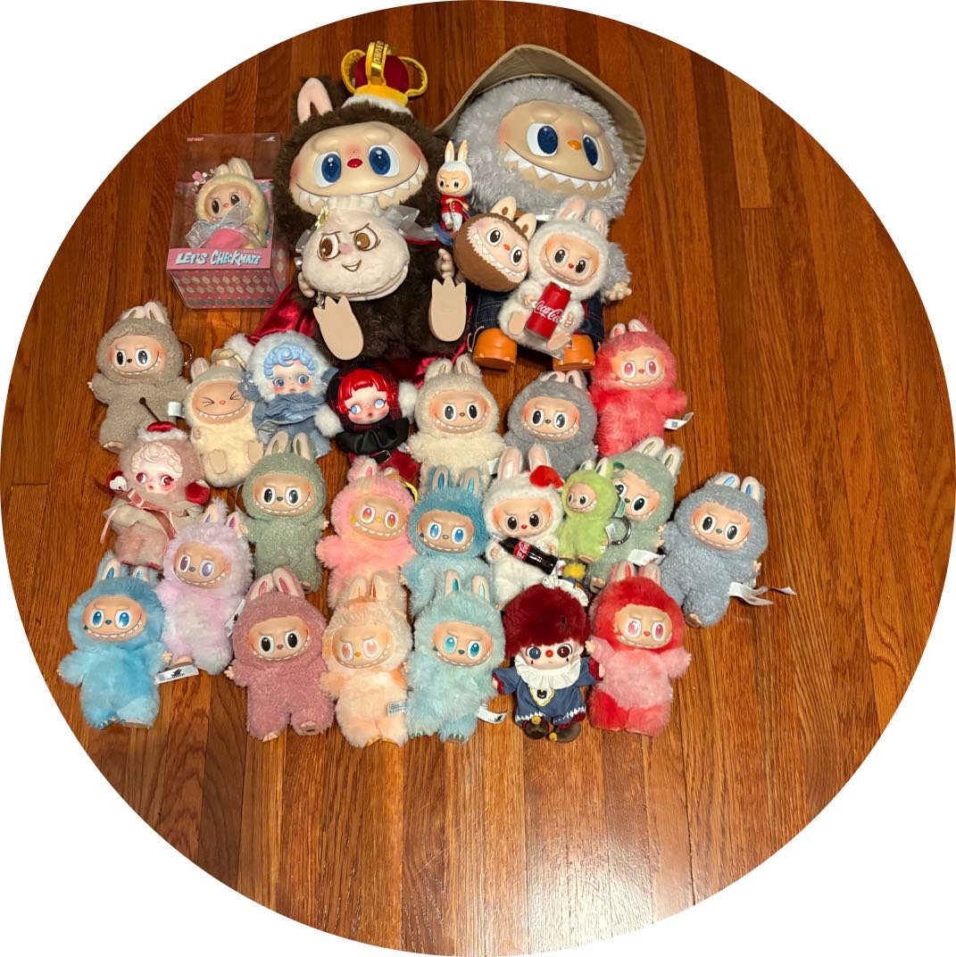 LABUBU × PRONOUNCE - WINGS OF FORTUNE Vinyl Plush Hanging Card