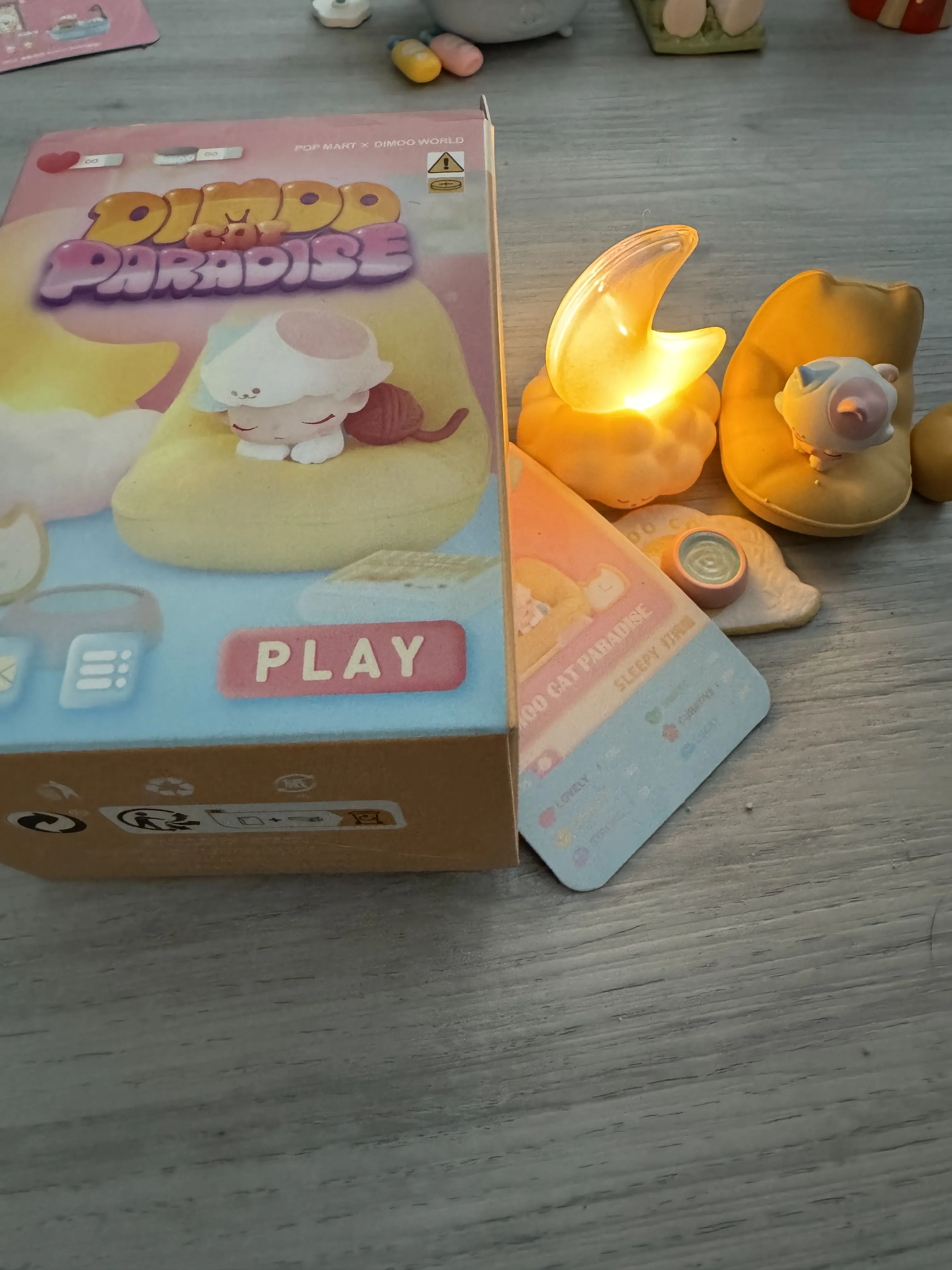 Yellow Dimoo Cat DIMOO Cat Paradise Series - Blind Box - POP MART (United States)