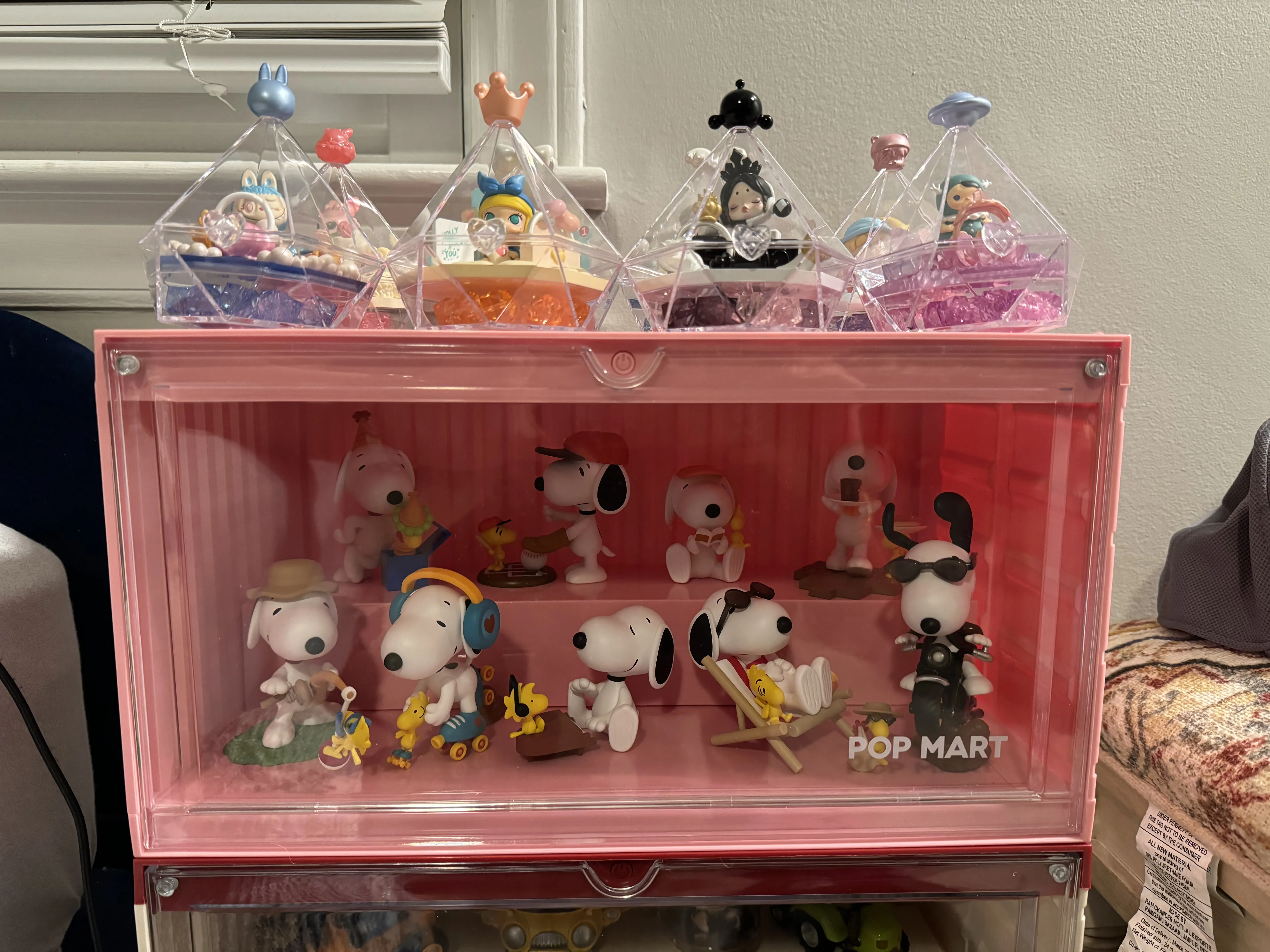 Z*1様 POPMART Molly DISPLAY CONTAINER MOLLY My Instant Superpower Series-Luminous Display Container