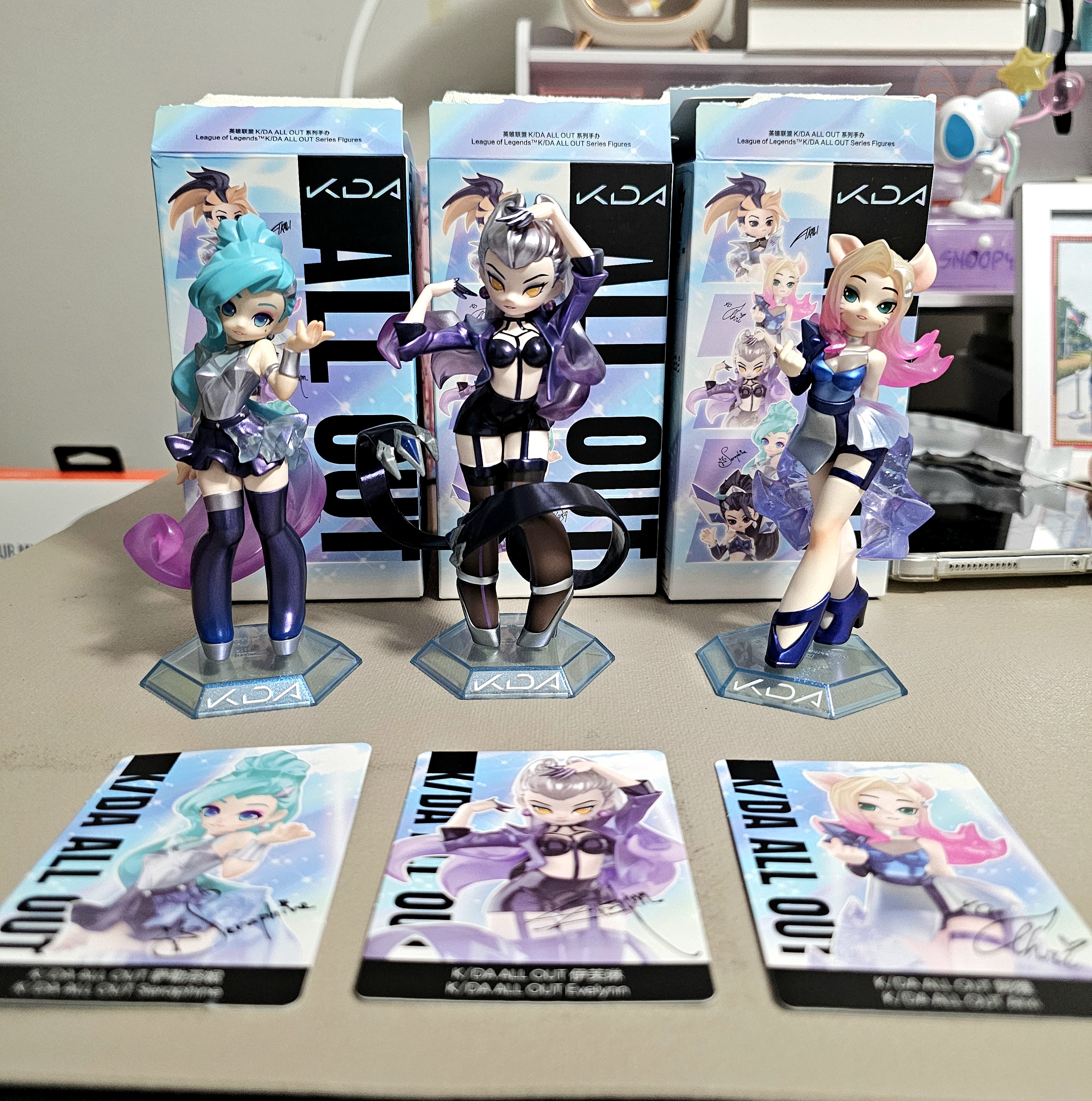 POP NOW:League of Legends K/DA ALL OUT Series Figures - POP