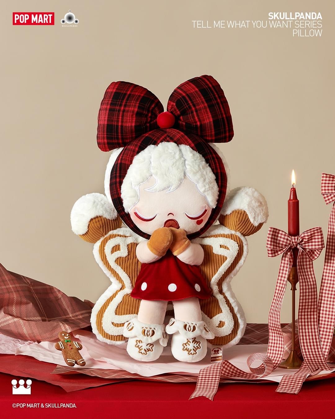 POPMART SKULLPANDA Winter Symphony シリーズ SKULLPANDA Winter Symphony Series Plush - POP MART (Japan)