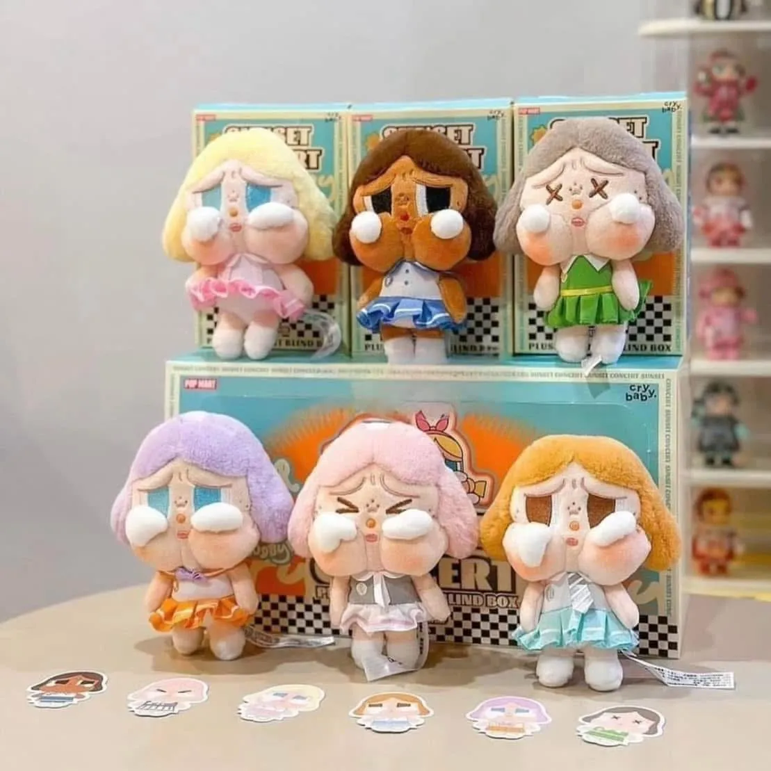 CRYBABY Sunset Concert Series-Plush Pendant Blind Box CRYBABY Sunset Concert Series-Plush Pendant Blind Box