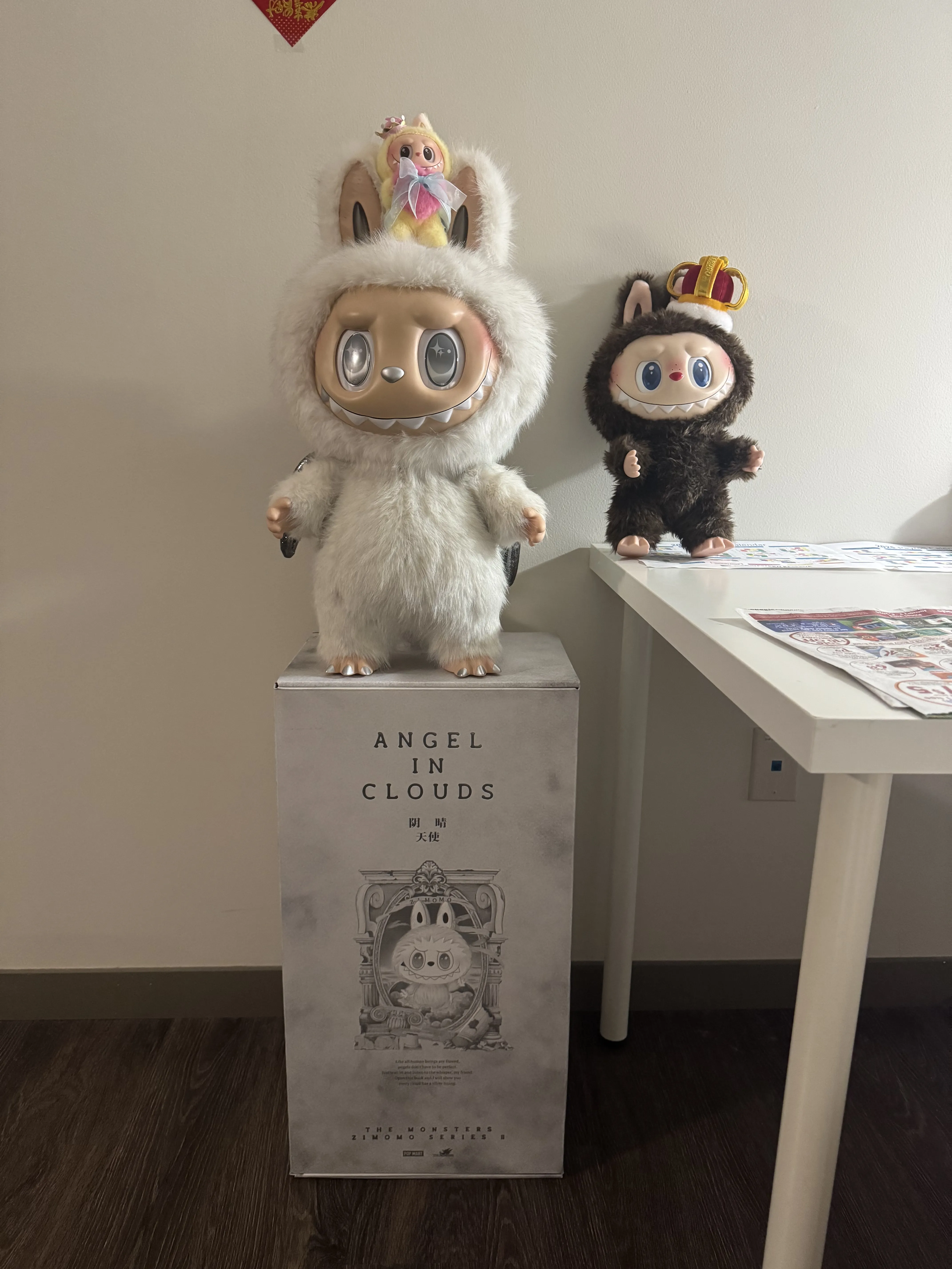 THE MONSTERS ANGEL IN CLOUDS ぬいぐるみ - POP MART JAPAN THE MONSTERS ANGEL IN CLOUDS ぬいぐるみ - POP MART JAPAN