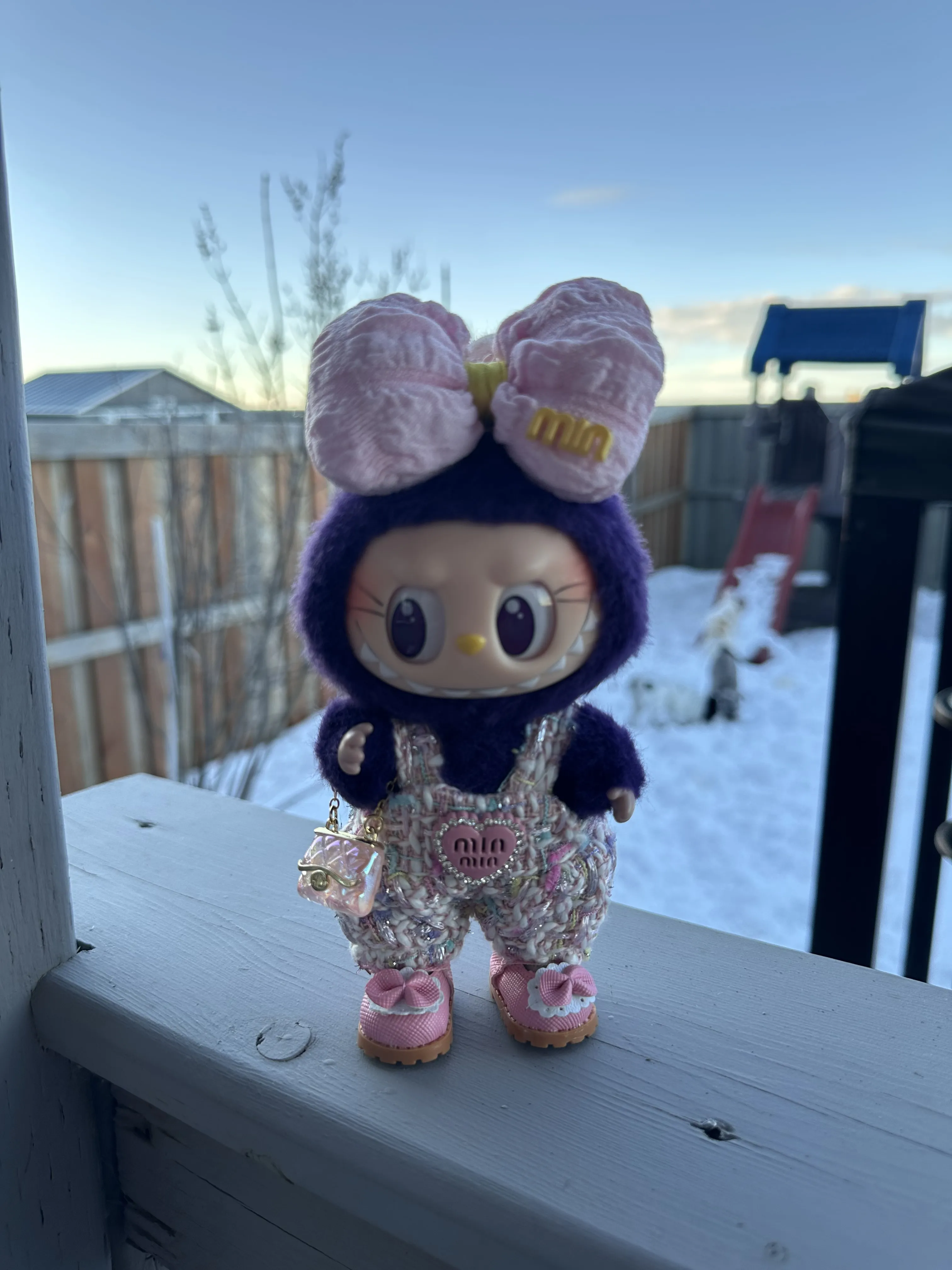 LABUBU × PRONOUNCE - WINGS OF FORTUNE Vinyl Plush Hanging