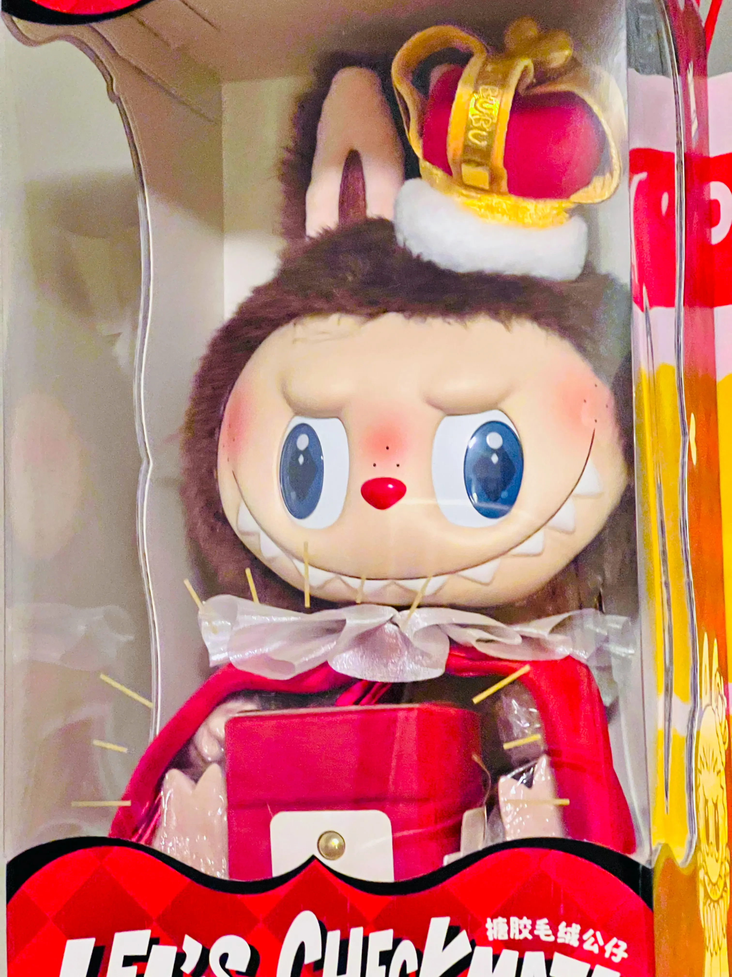 THE MONSTERS Let's Checkmate Series-Vinyl Plush Doll - POP THE MONSTERS Let's Checkmate Series-Vinyl Plush Doll - POP