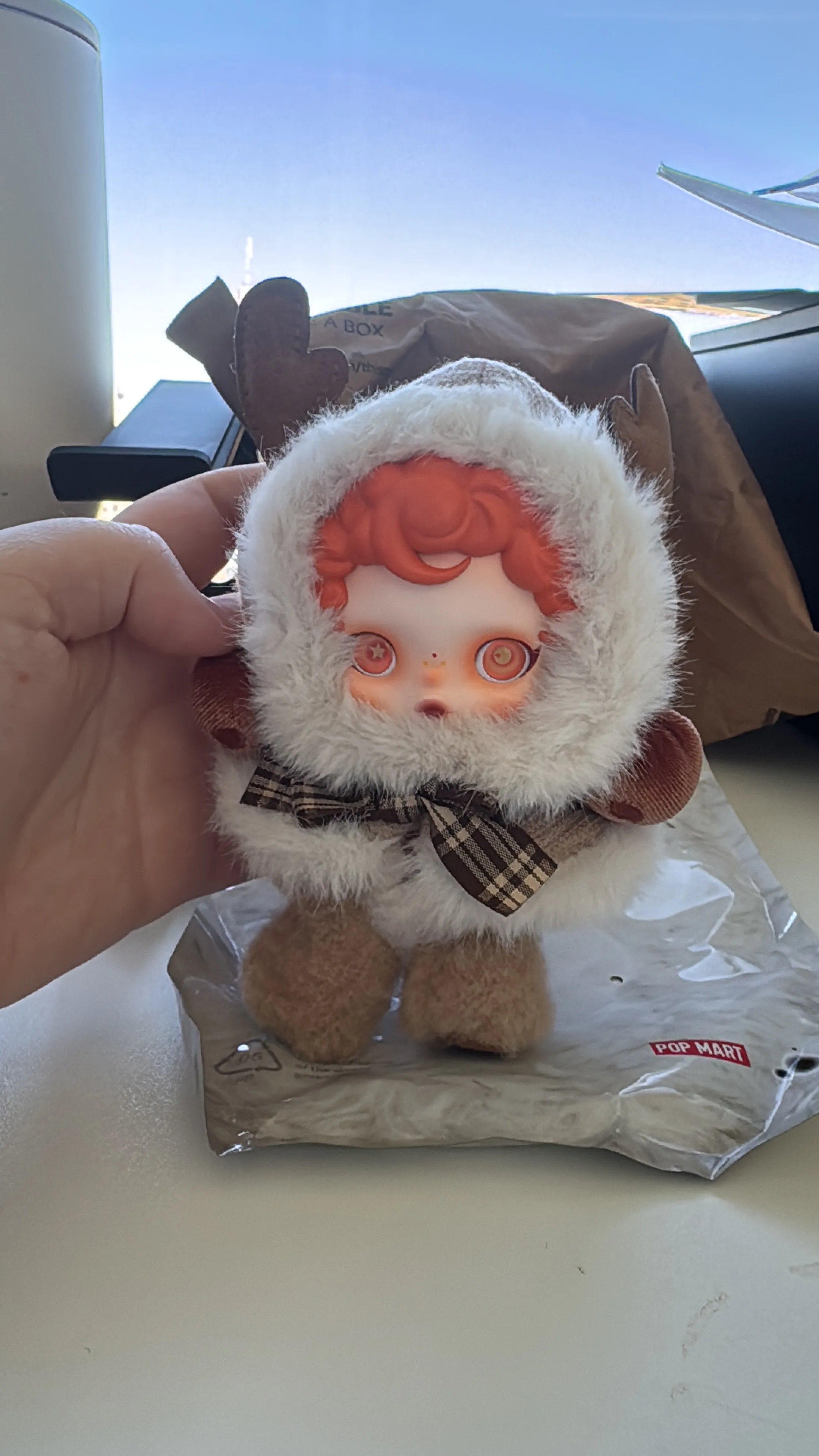 POP NOW:SKULLPANDA Winter Symphony Series Plush - POP MART