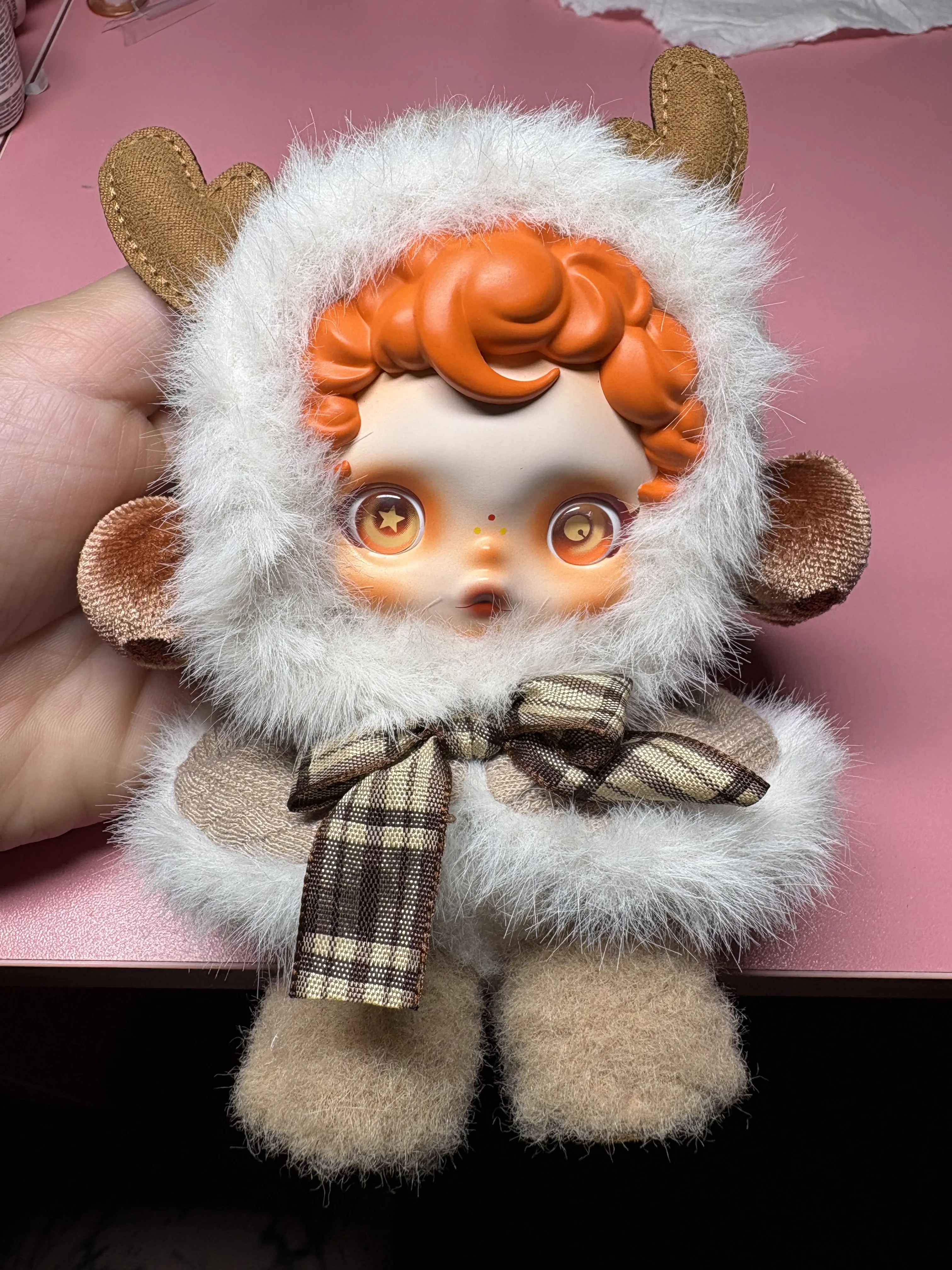 POP NOW:SKULLPANDA Winter Symphony Series Plush - POP MART