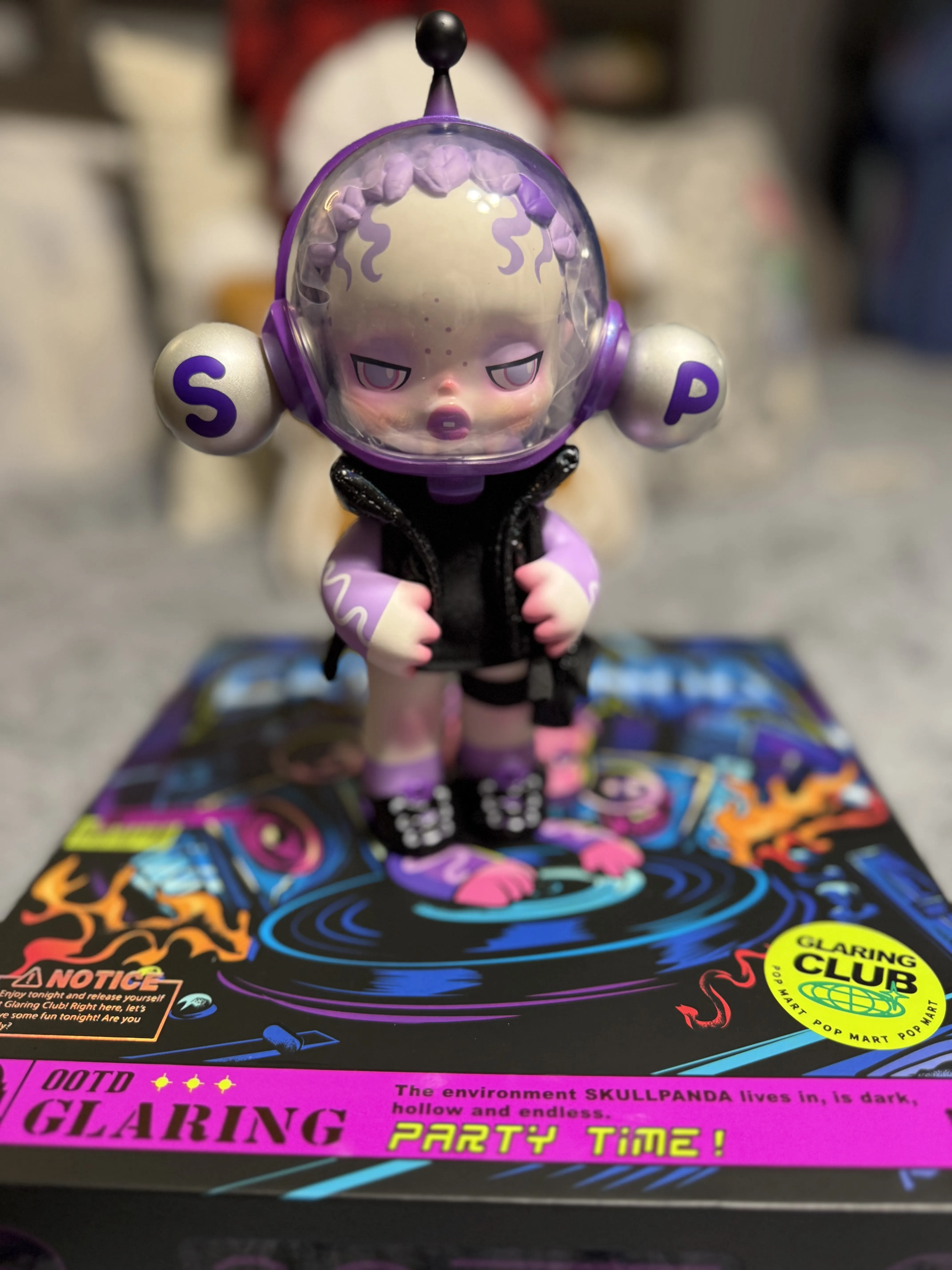 その他 SKULLPANDA OOTD Glaring SKULLPANDA OOTD Glaring Figurine - Figurine - POP MART