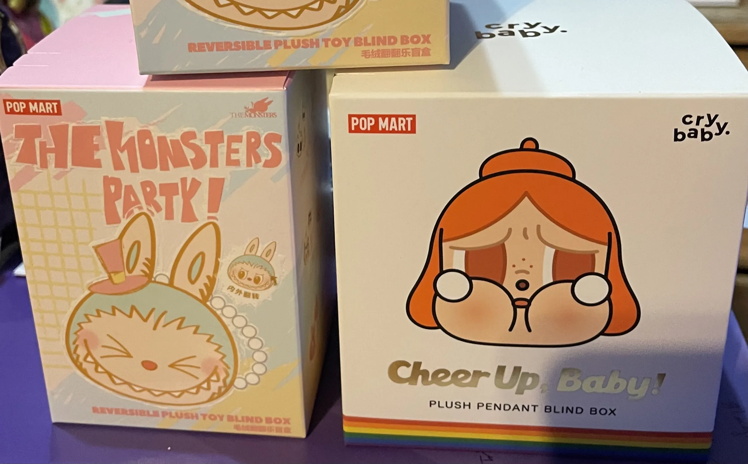 CRYBABY CHEER UP, BABY! SERIES-Plush Pendant Blind Box