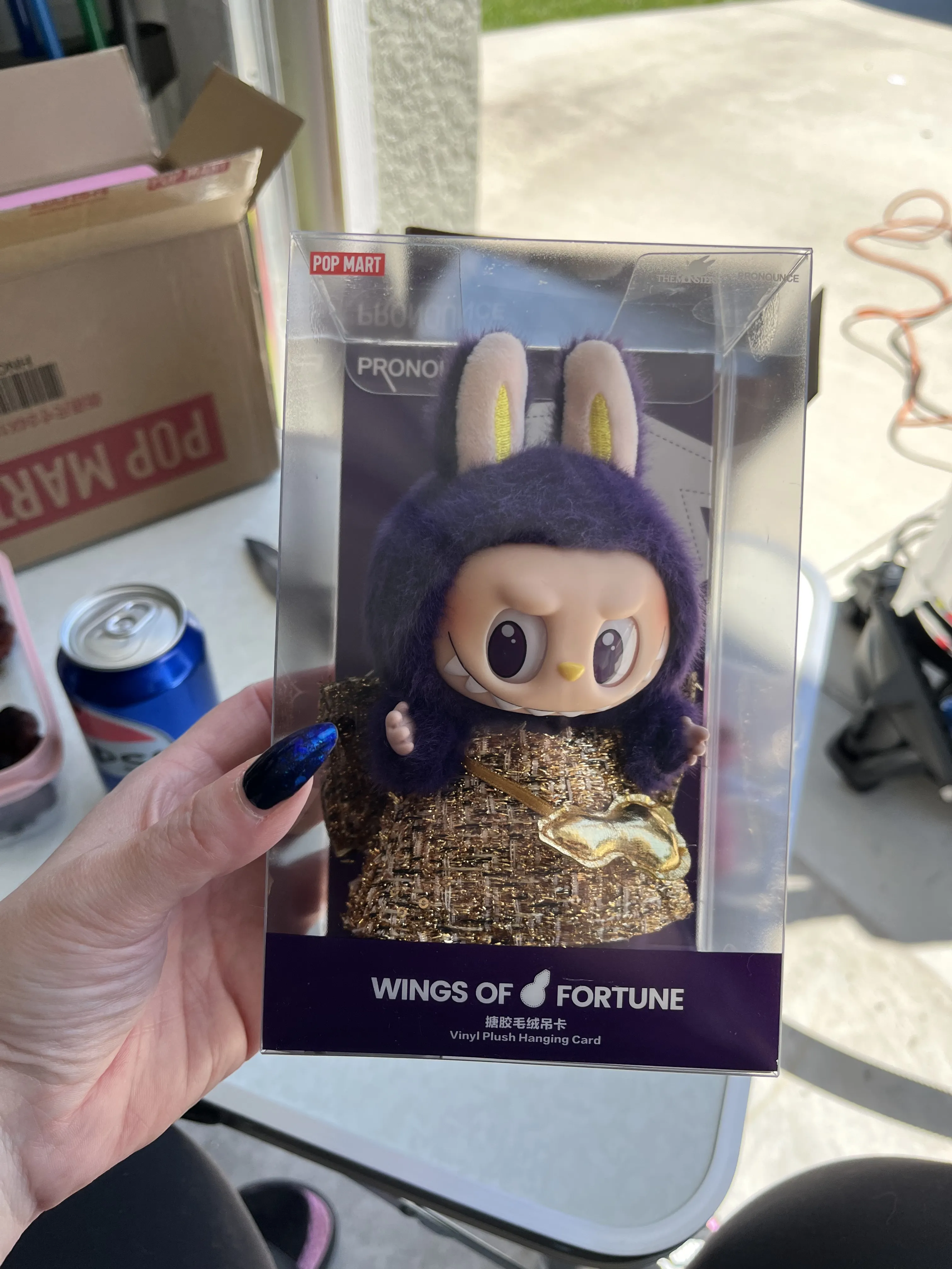 LABUBU × PRONOUNCE - WINGS OF FORTUNE Vinyl Plush Hanging LABUBU × PRONOUNCE - WINGS OF FORTUNE Vinyl Plush Hanging