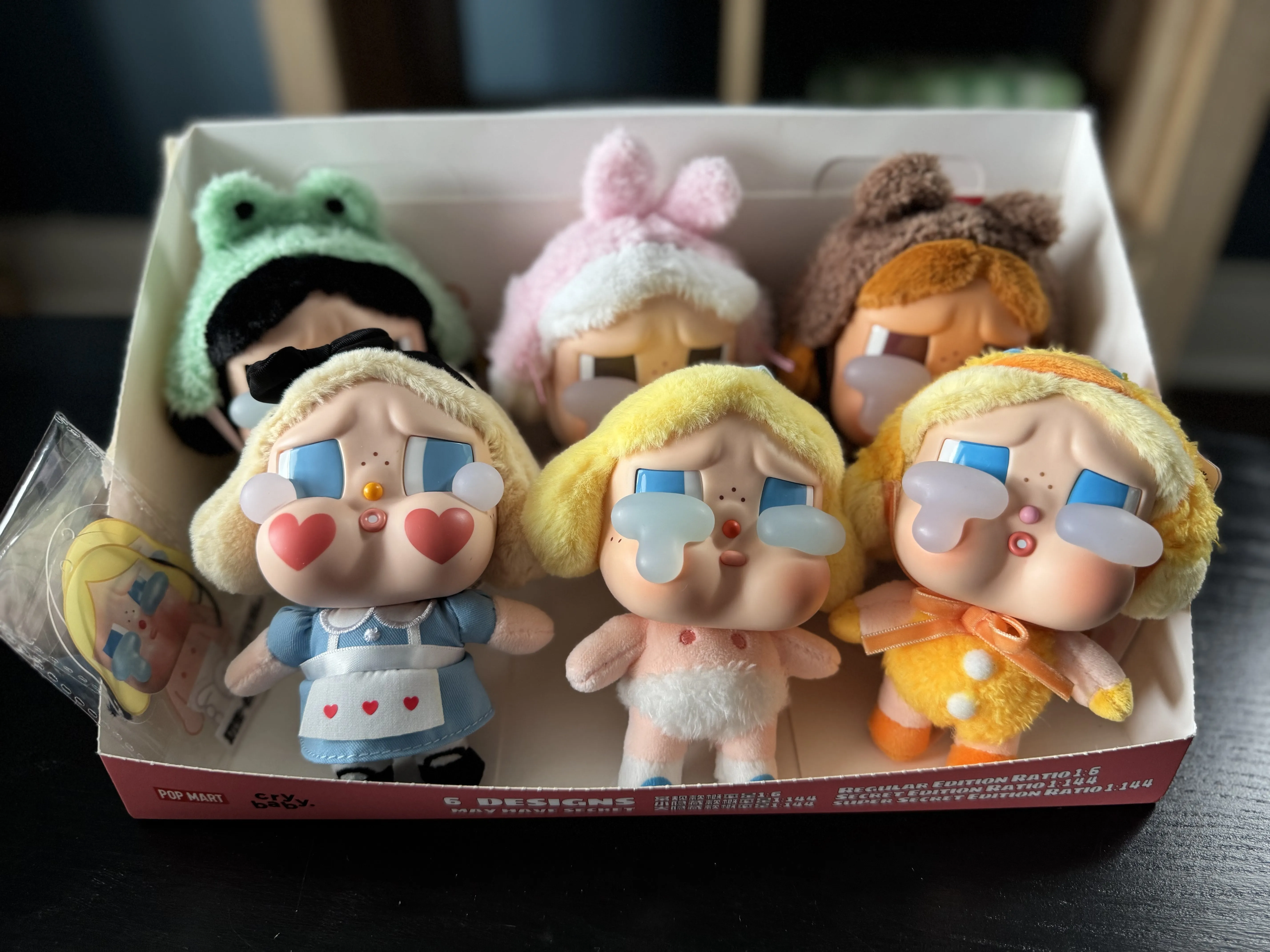 CRYBABY Crying Again Series-Vinyl Face Plush Blind Box - POP CRYBABY Crying Again Series-Vinyl Face Plush Blind Box - POP