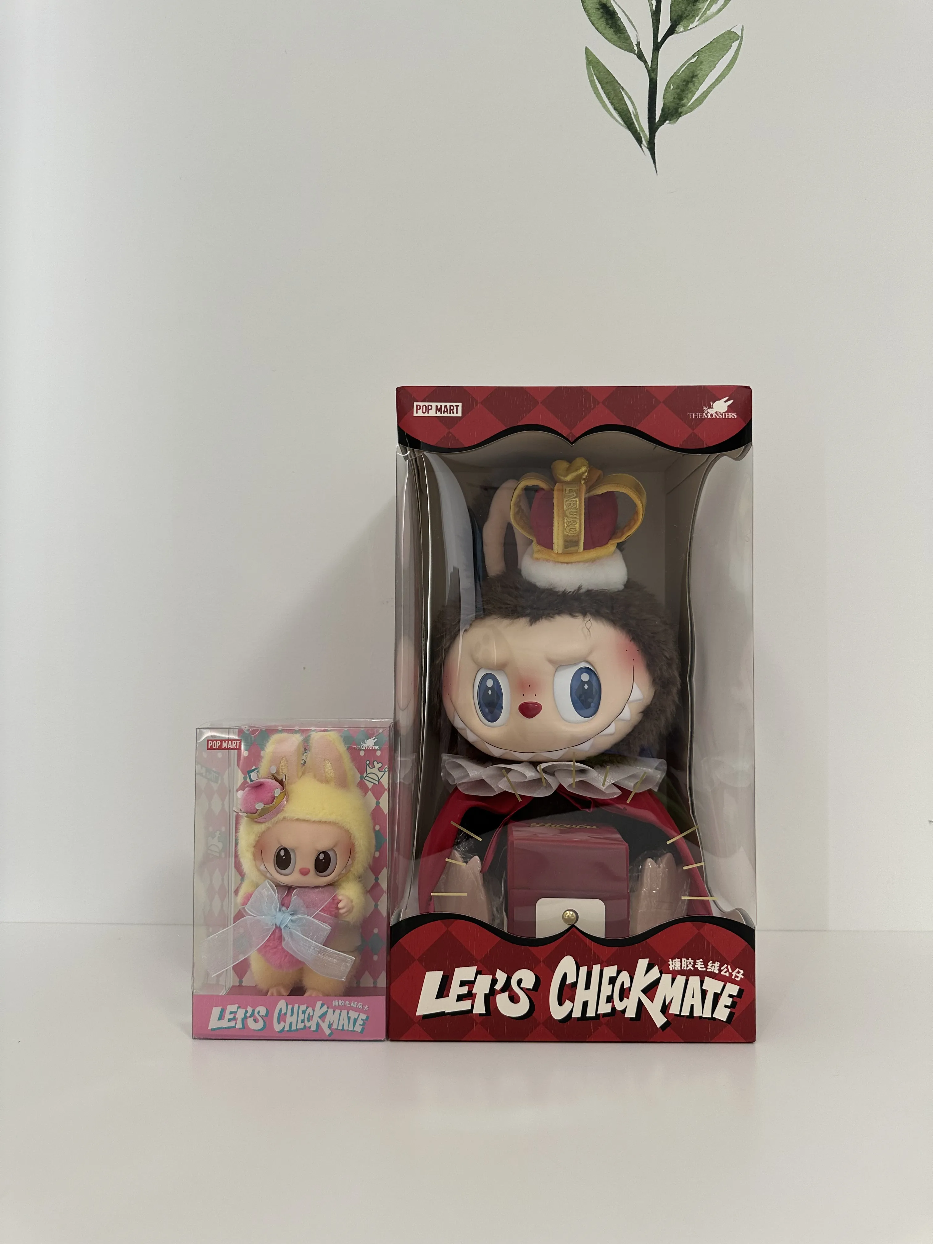 THE MONSTERS Let's Checkmate Series-Vinyl Plush Doll - POP