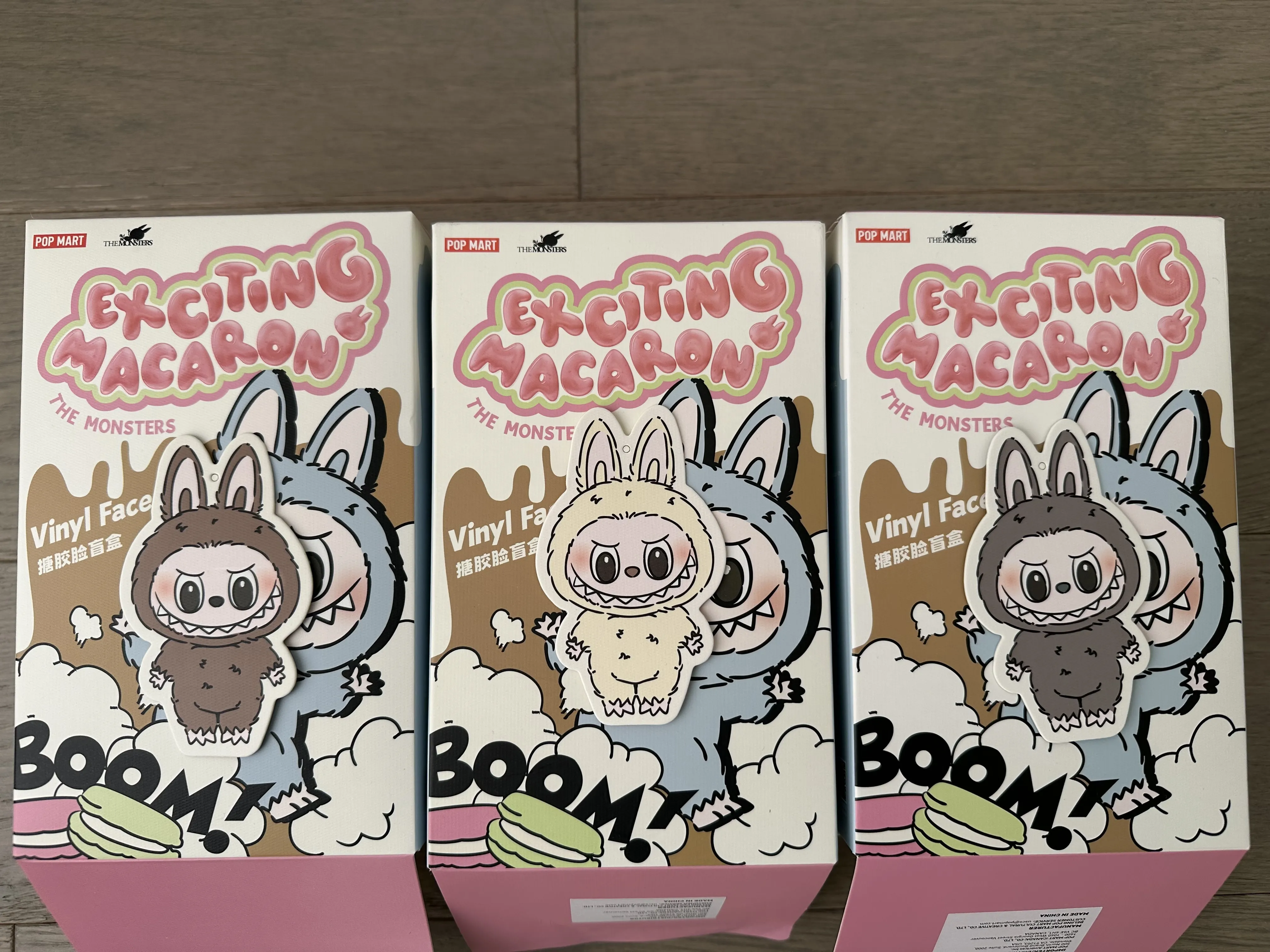 THE MONSTERS - Exciting Macaron Vinyl Face Blind Box - POP