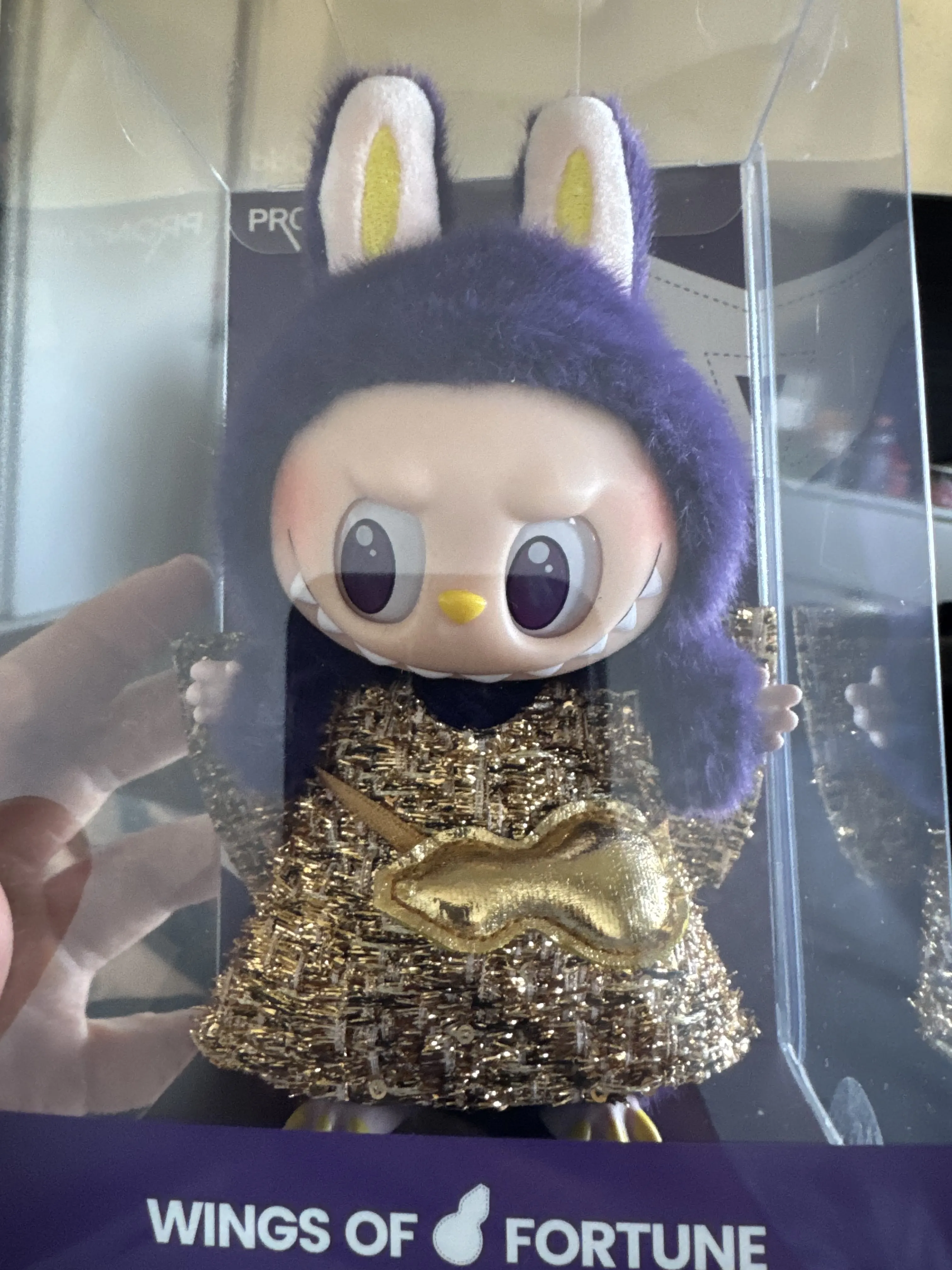LABUBU × PRONOUNCE - WINGS OF FORTUNE Vinyl Plush Hanging