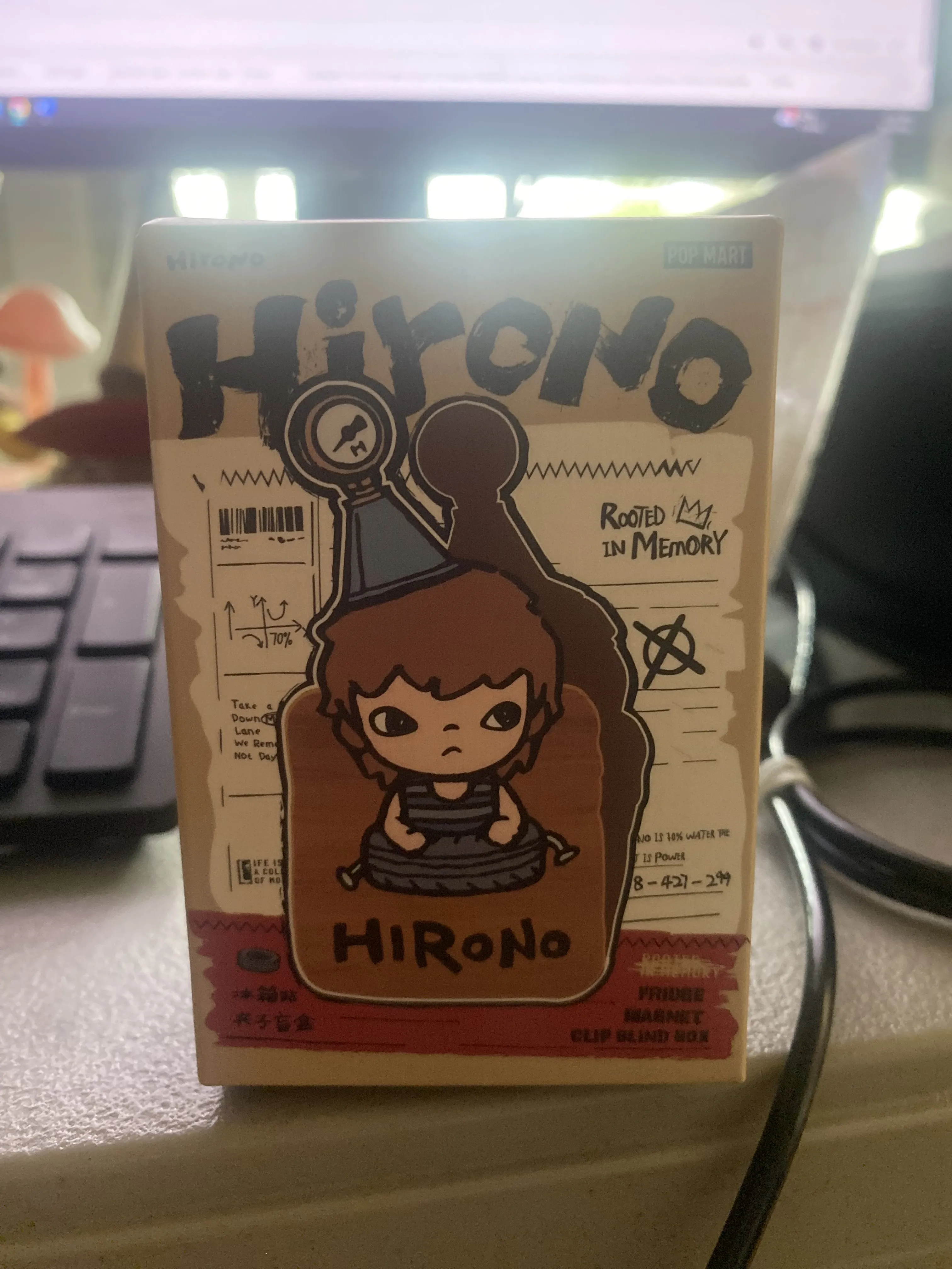 Hirono Echo Series - Fridge Magnet Clip Blind Box - POP MART