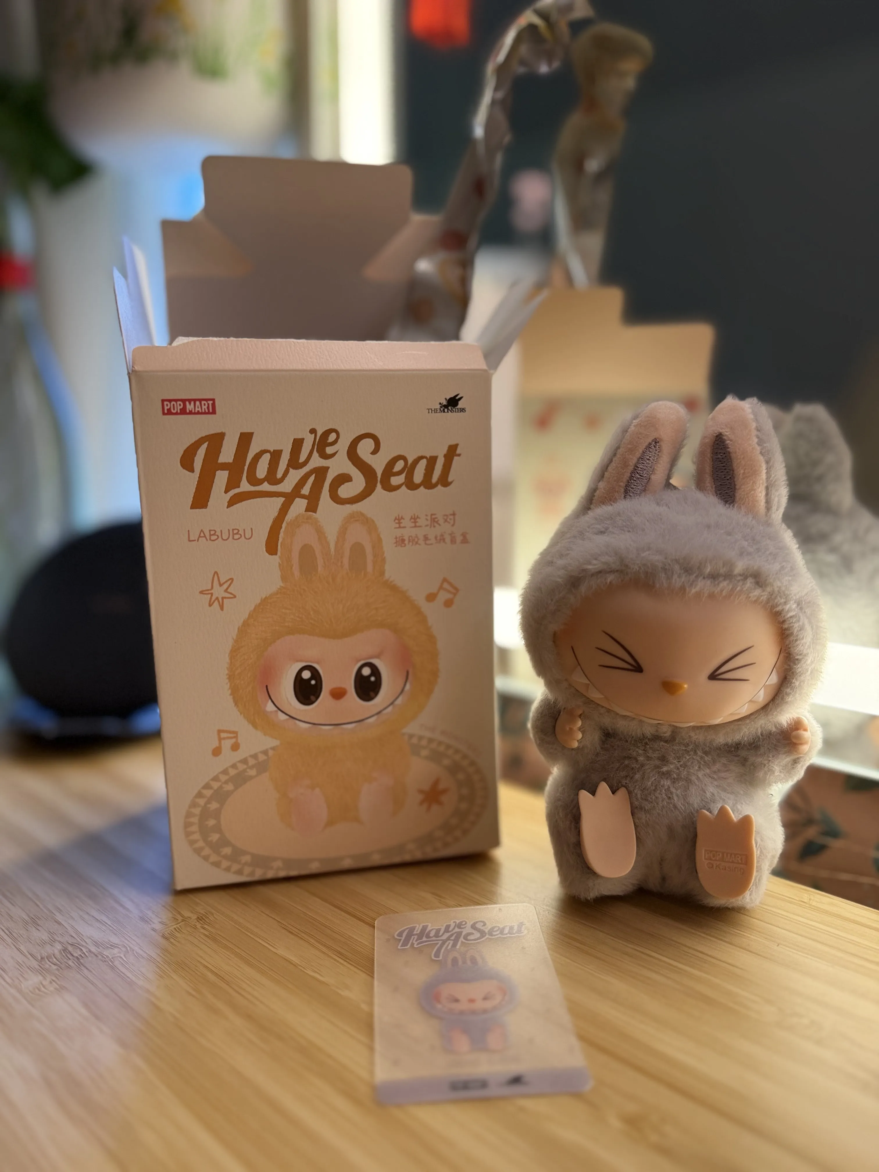 POP NOW:THE MONSTERS - Have a Seat Vinyl Plush Blind Box