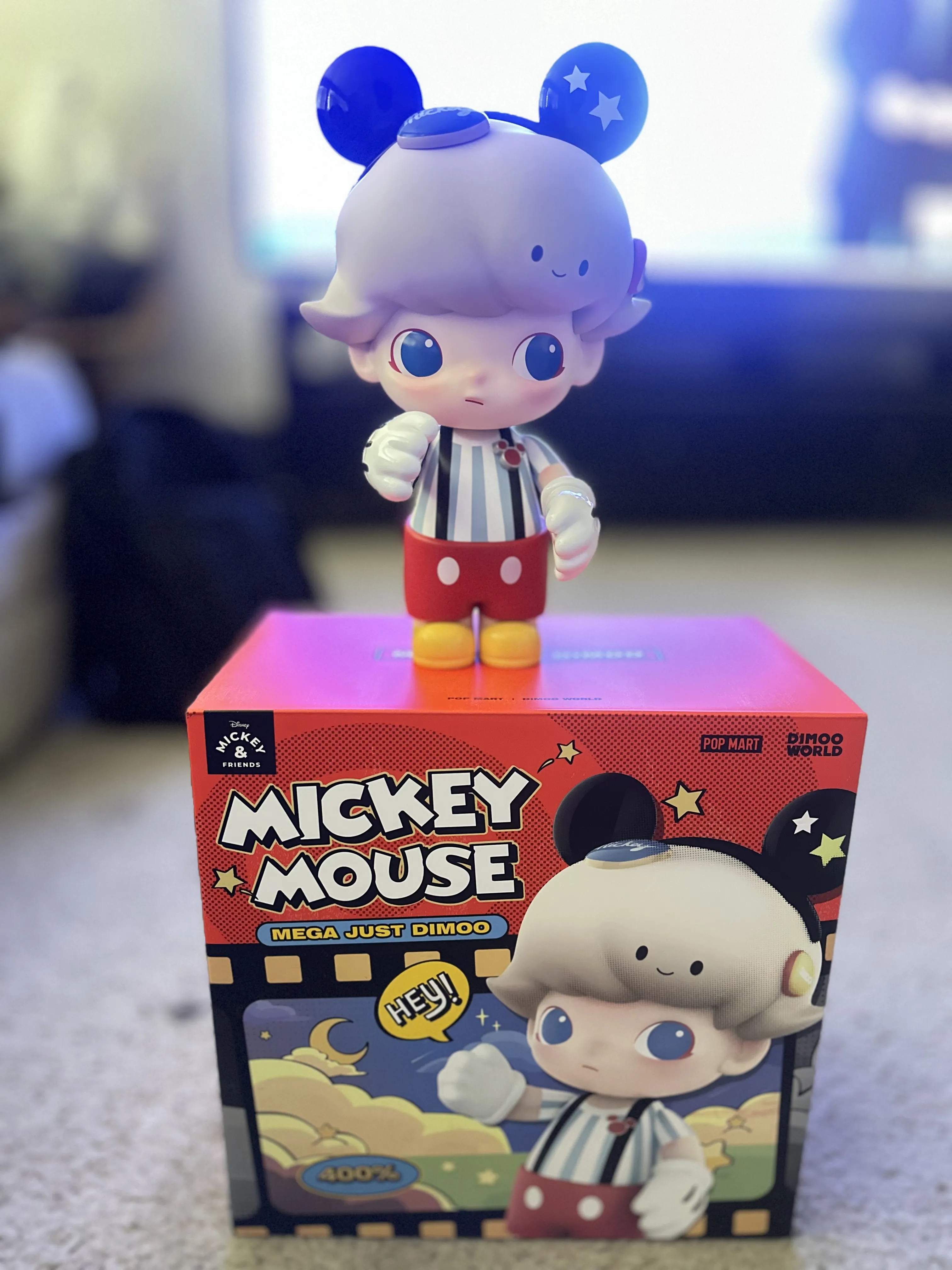 【新品未開封】MEGA JUST DIMOO 400% Mickey Mouse MEGA JUST DIMOO 400% Mickey Mouse - POP MART (Canada)