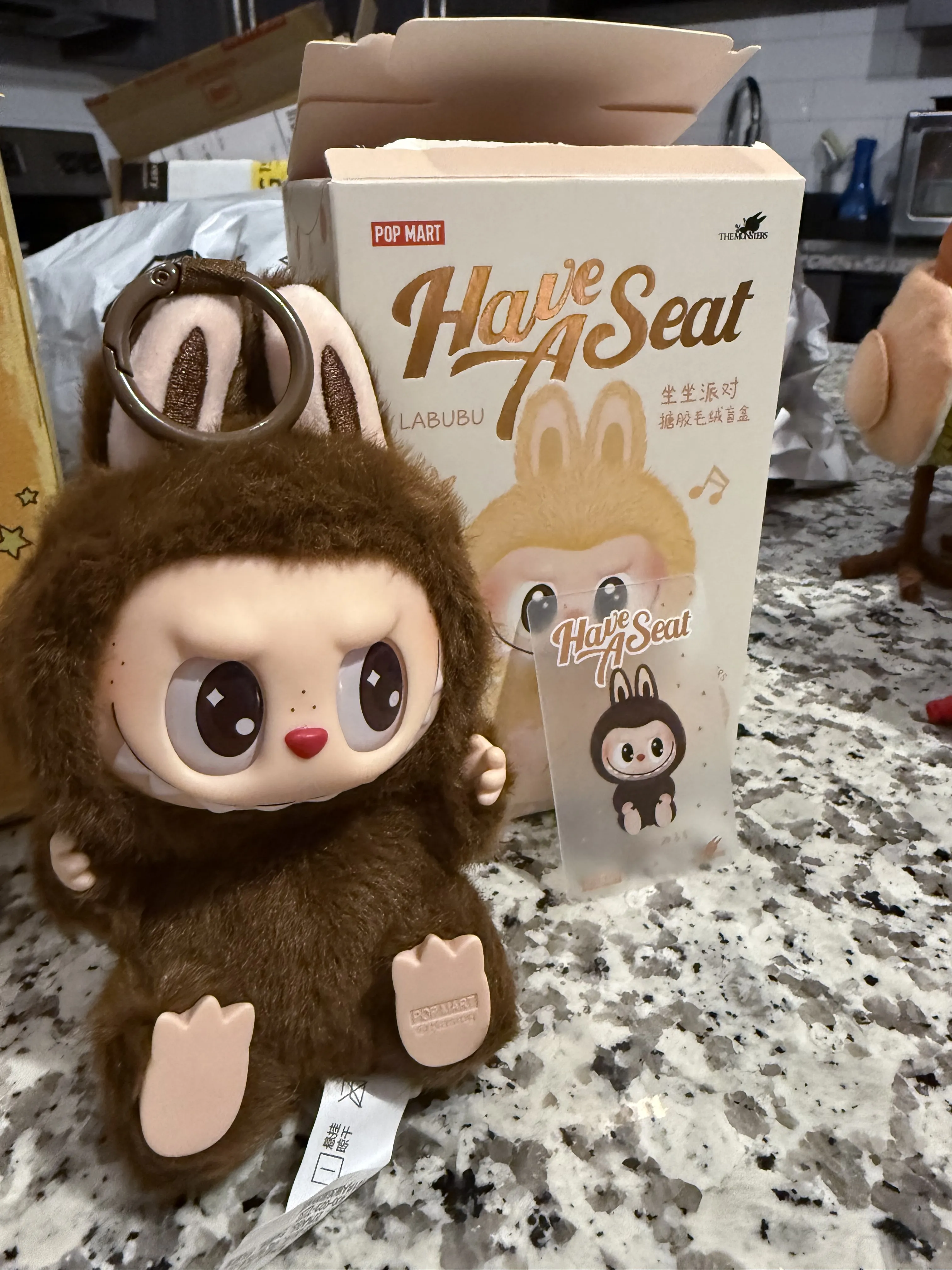 POP NOW:THE MONSTERS - Have a Seat Vinyl Plush Blind Box