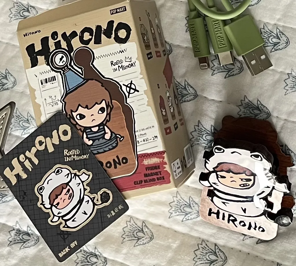 Hirono Echo Series - Fridge Magnet Clip Blind Box - POP MART