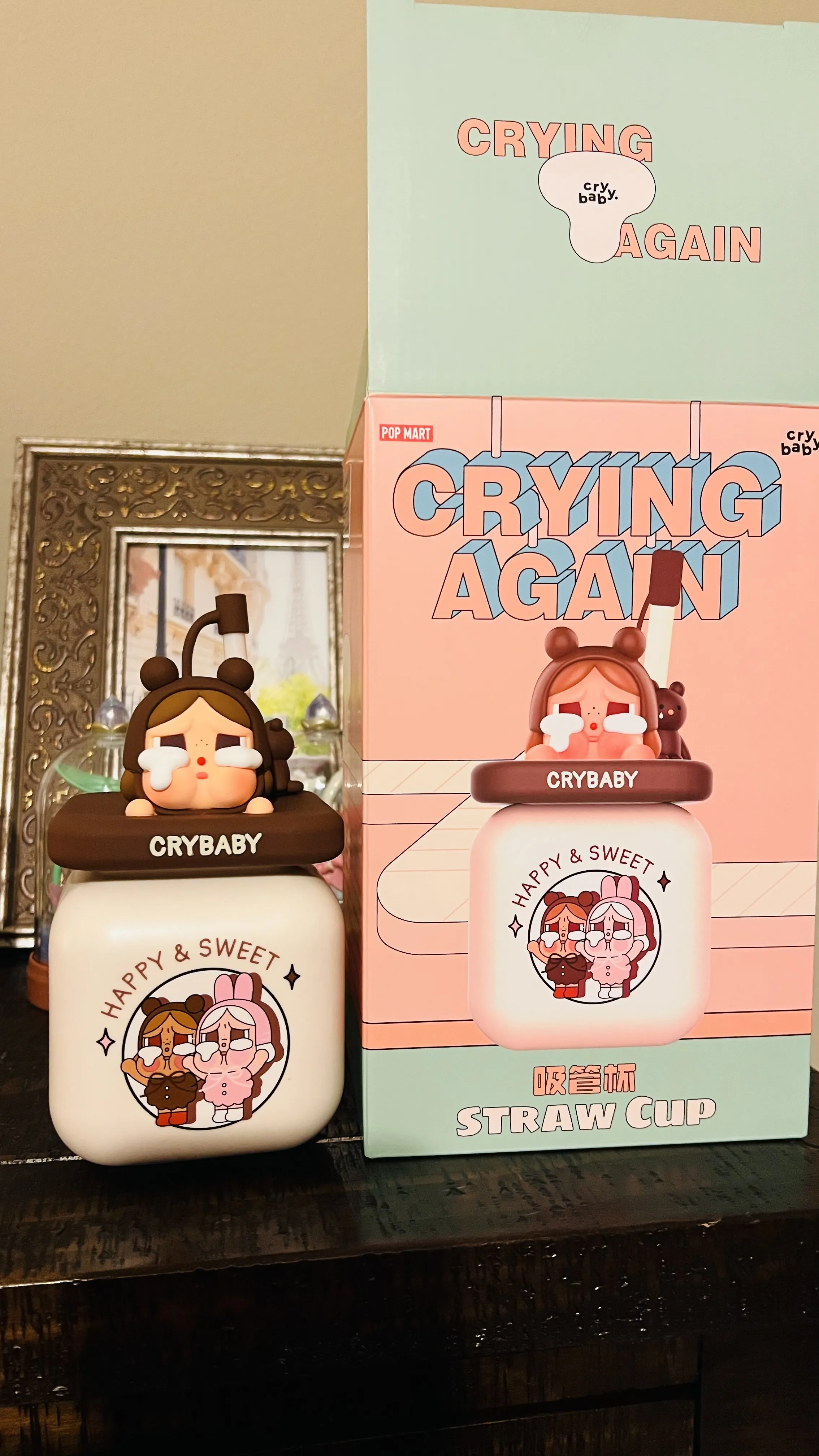 CRYBABY Crying Again Series-Straw Cup - POP MART (United States)