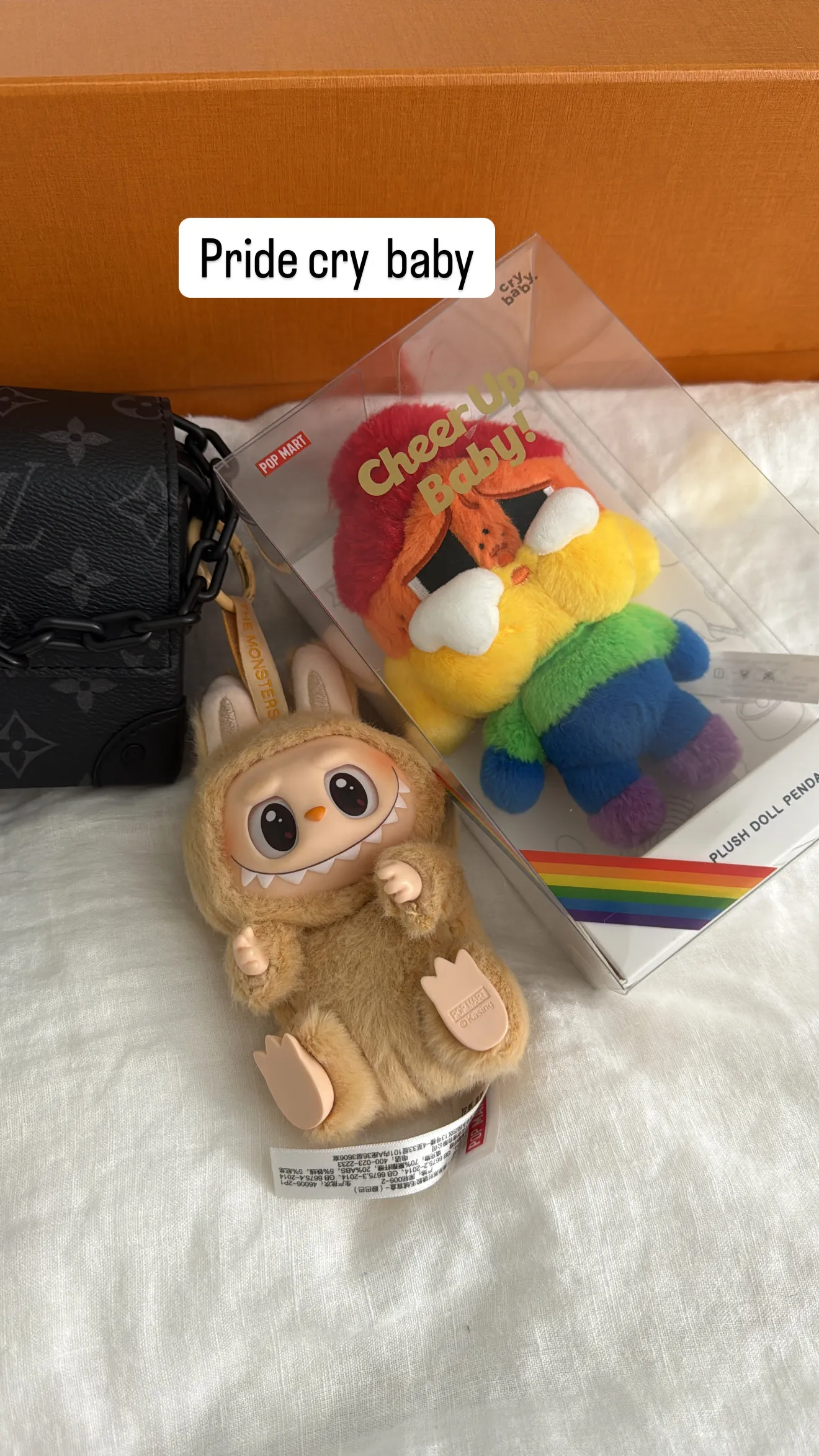 CRYBABY CHEER UP, BABY! SERIES-Plush Doll Pendant - POP MART