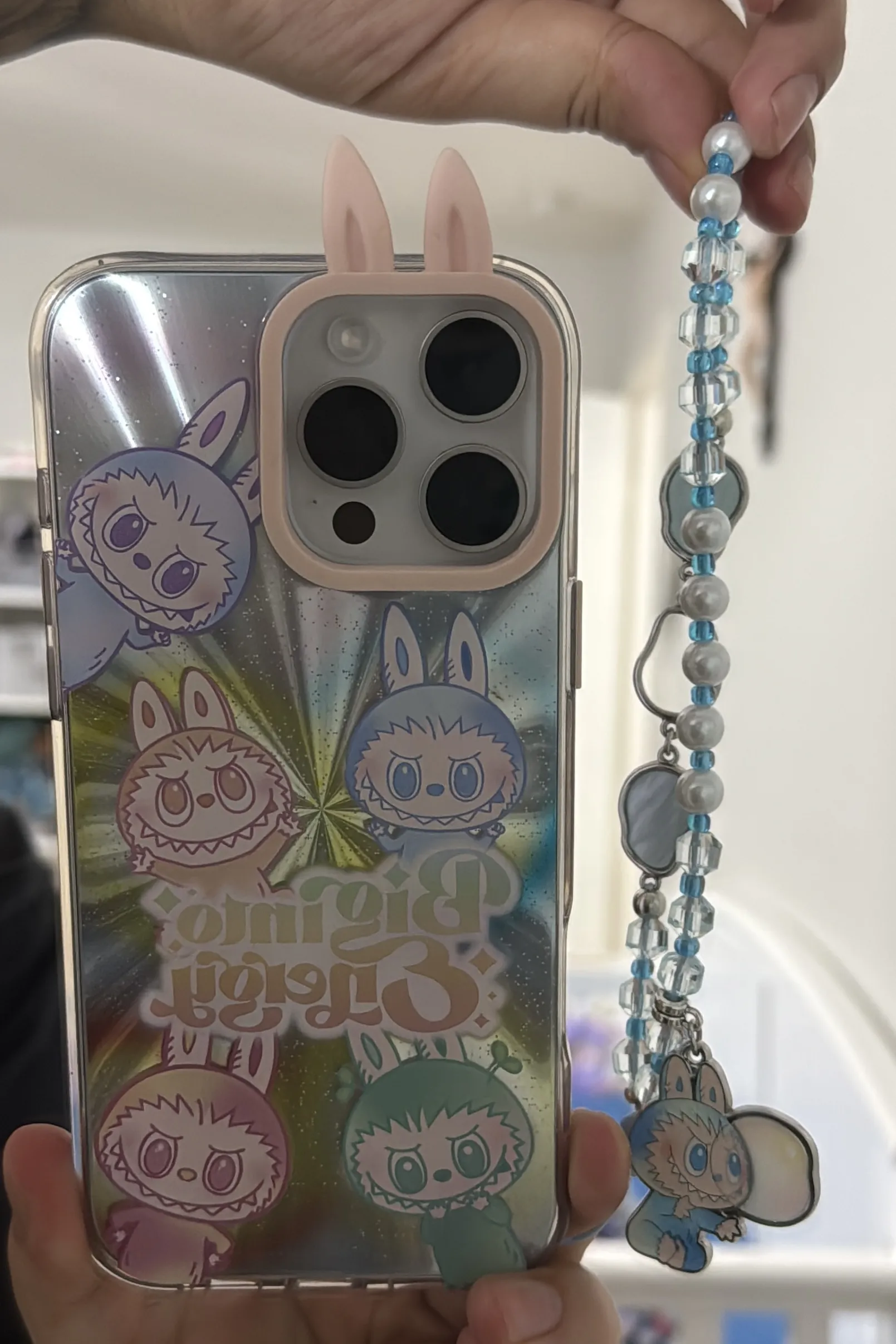 THE MONSTERS Big into Energy Series-Phone Charm Blind Box - POP