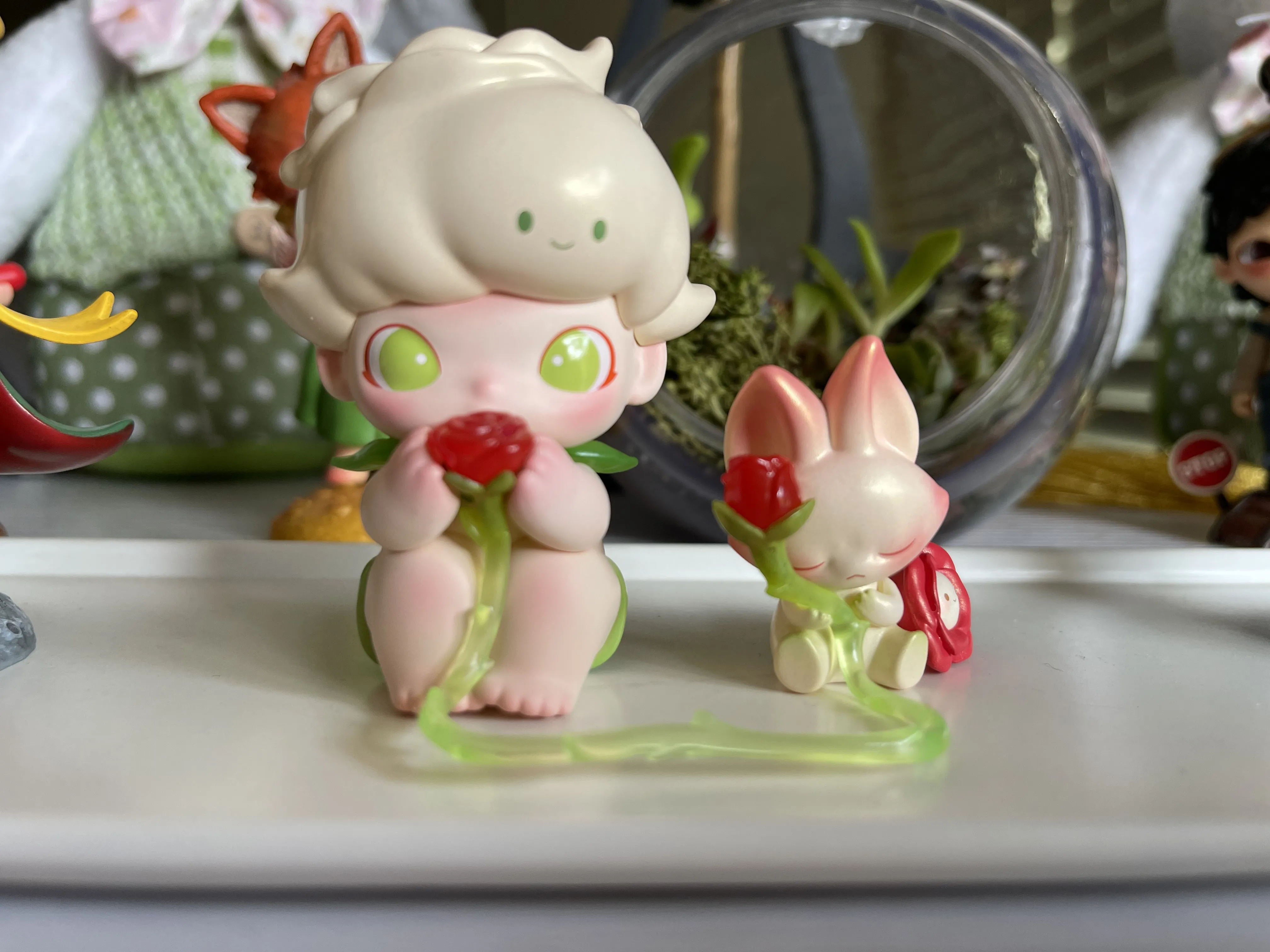 その他 POPMART DIMOO I Can Make It Pink Ver. DIMOO I Can Make It Figure-Red Ver. - POP MART (Spain)