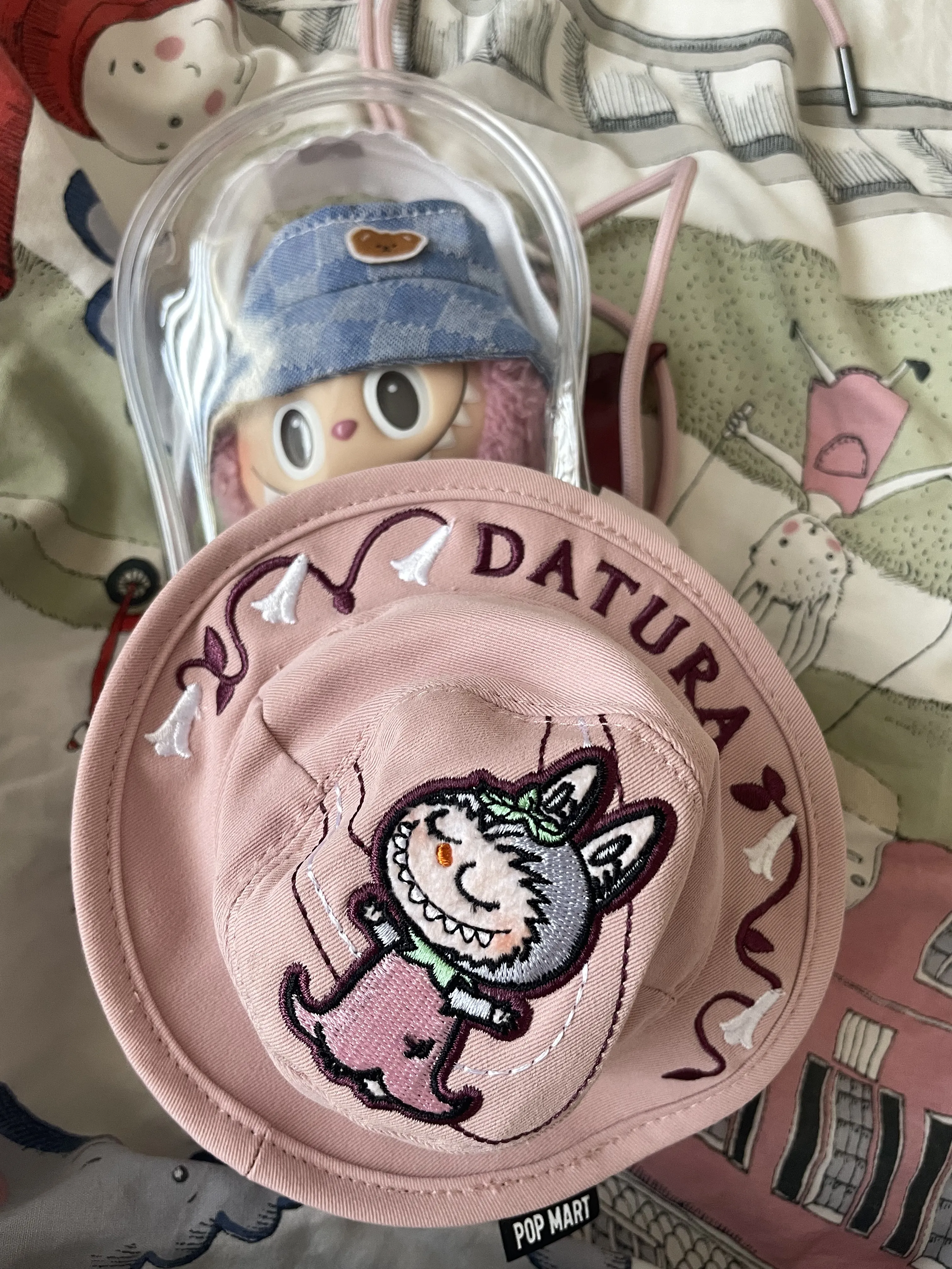 POP NOW:THE MONSTERS FALL IN WILD SERIES-Bucket Hat Mini Bag