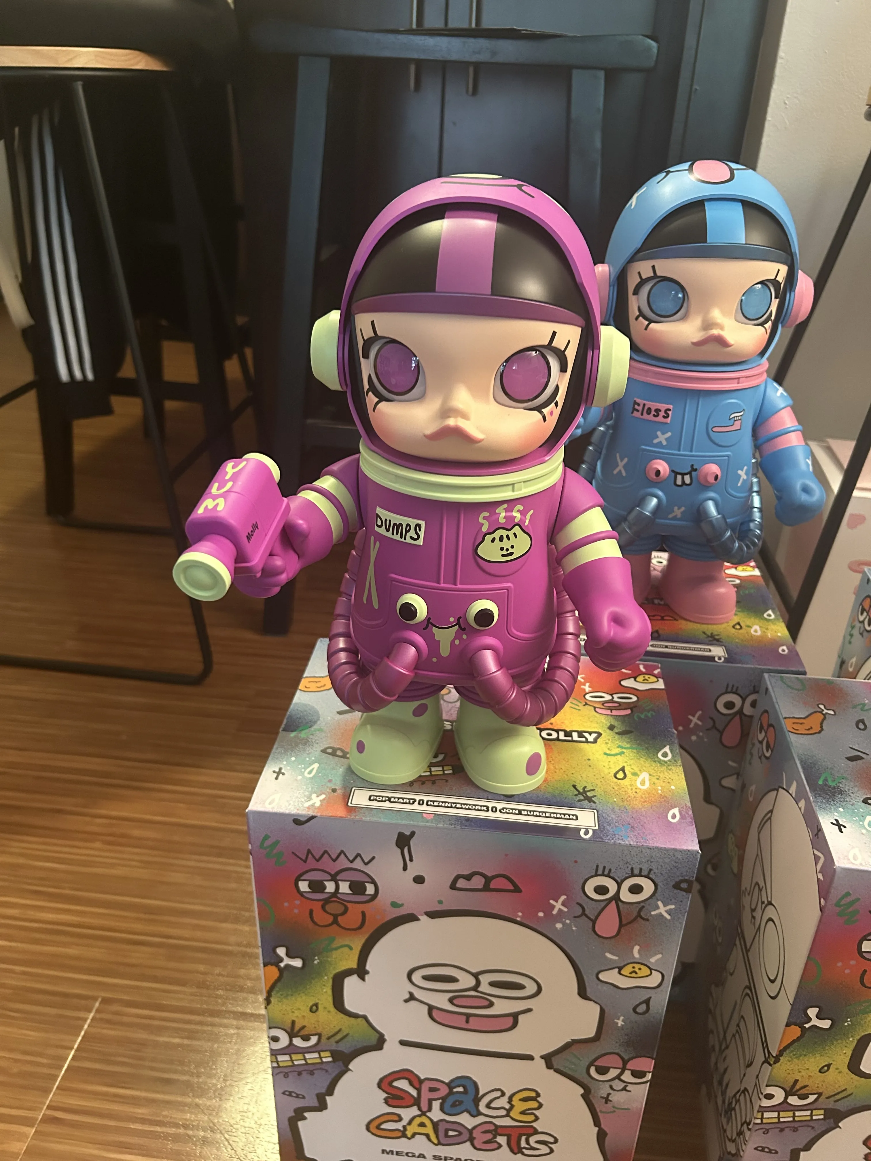 POP NOW:MEGA SPACE MOLLY 400% JON BURGERMAN SPACE CADETS