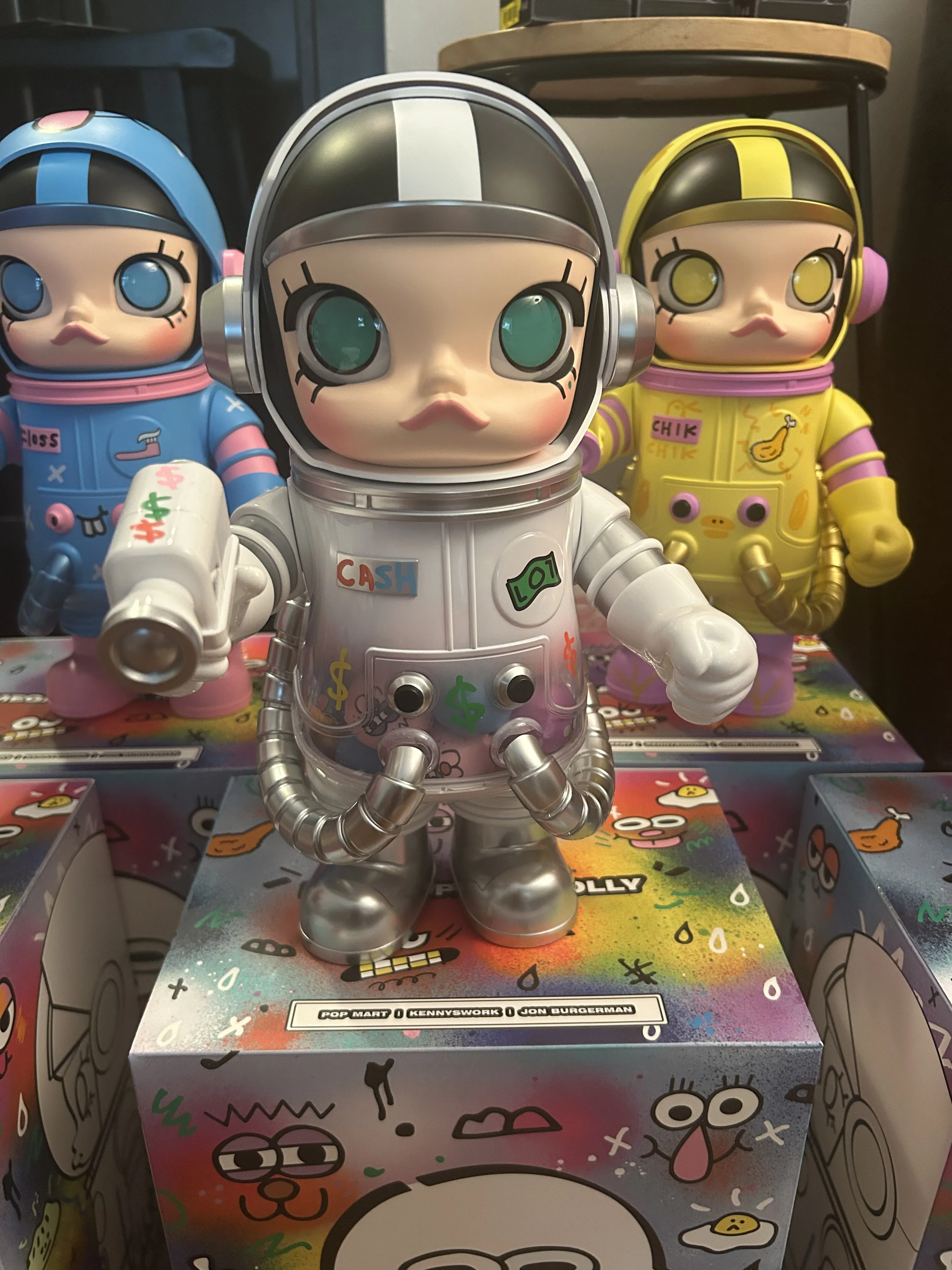 アイドル MEGA SPACE 400% BURGERMAN SPACE CADETS MEGA SPACE MOLLY 400% JON BURGERMAN SPACE CADETS Series
