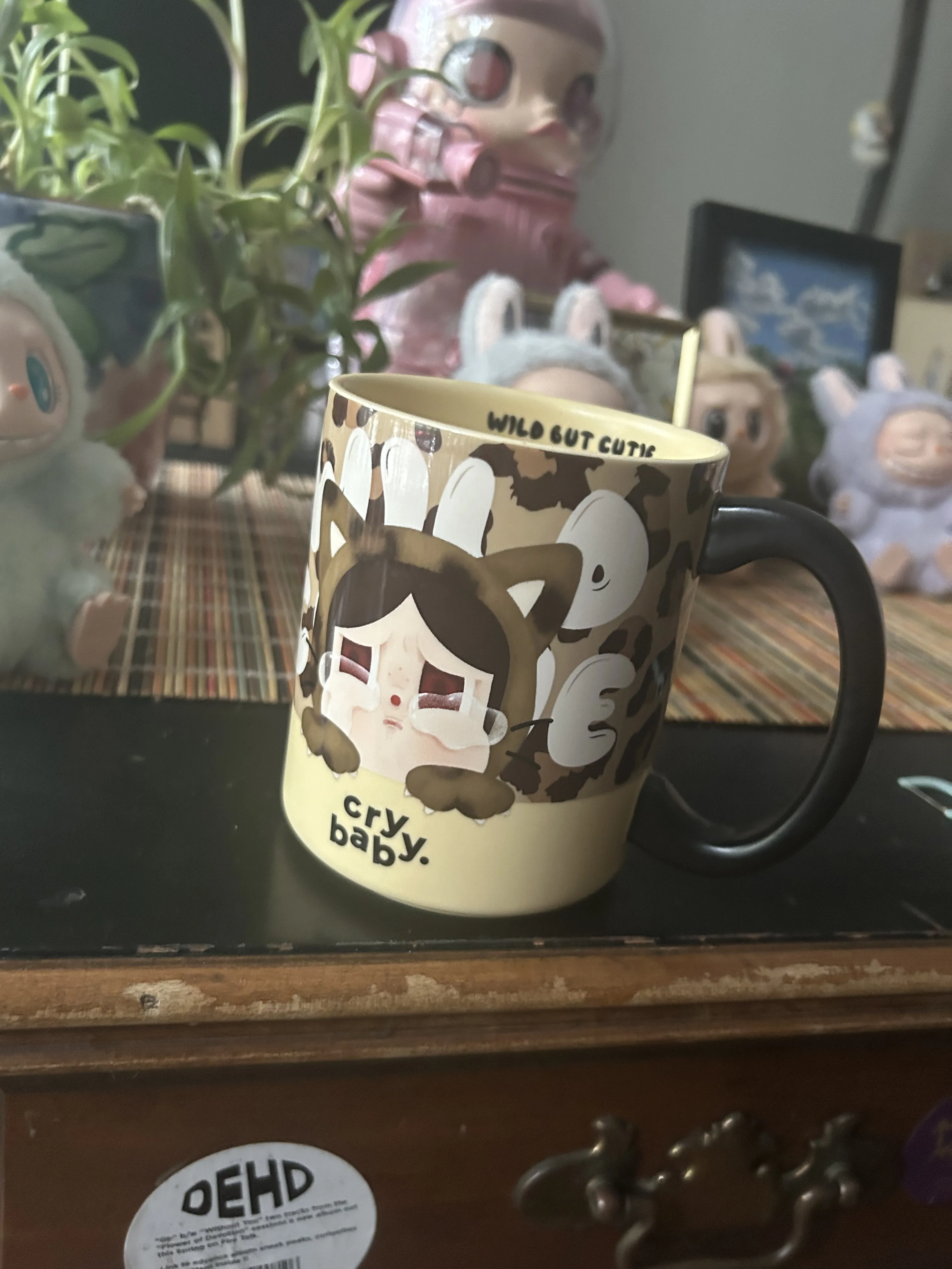 グラス+カップ POPMART Crybaby Sad Club Mug Cup POP MART Crybaby Sad Club Series - Mug Cup with Cover – POP