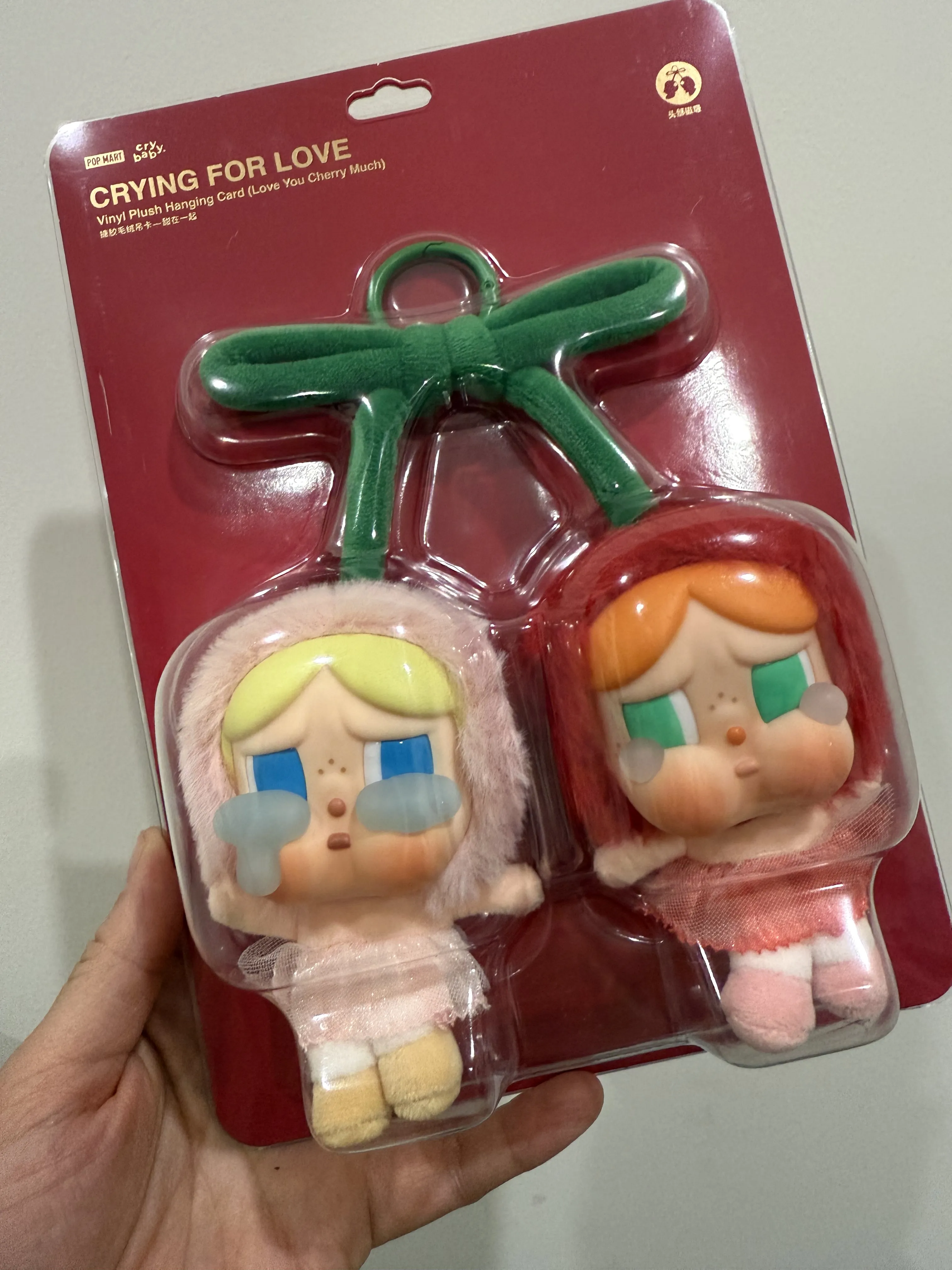 CRYBABY Crying For Love Series-Vinyl Plush Hanging Card