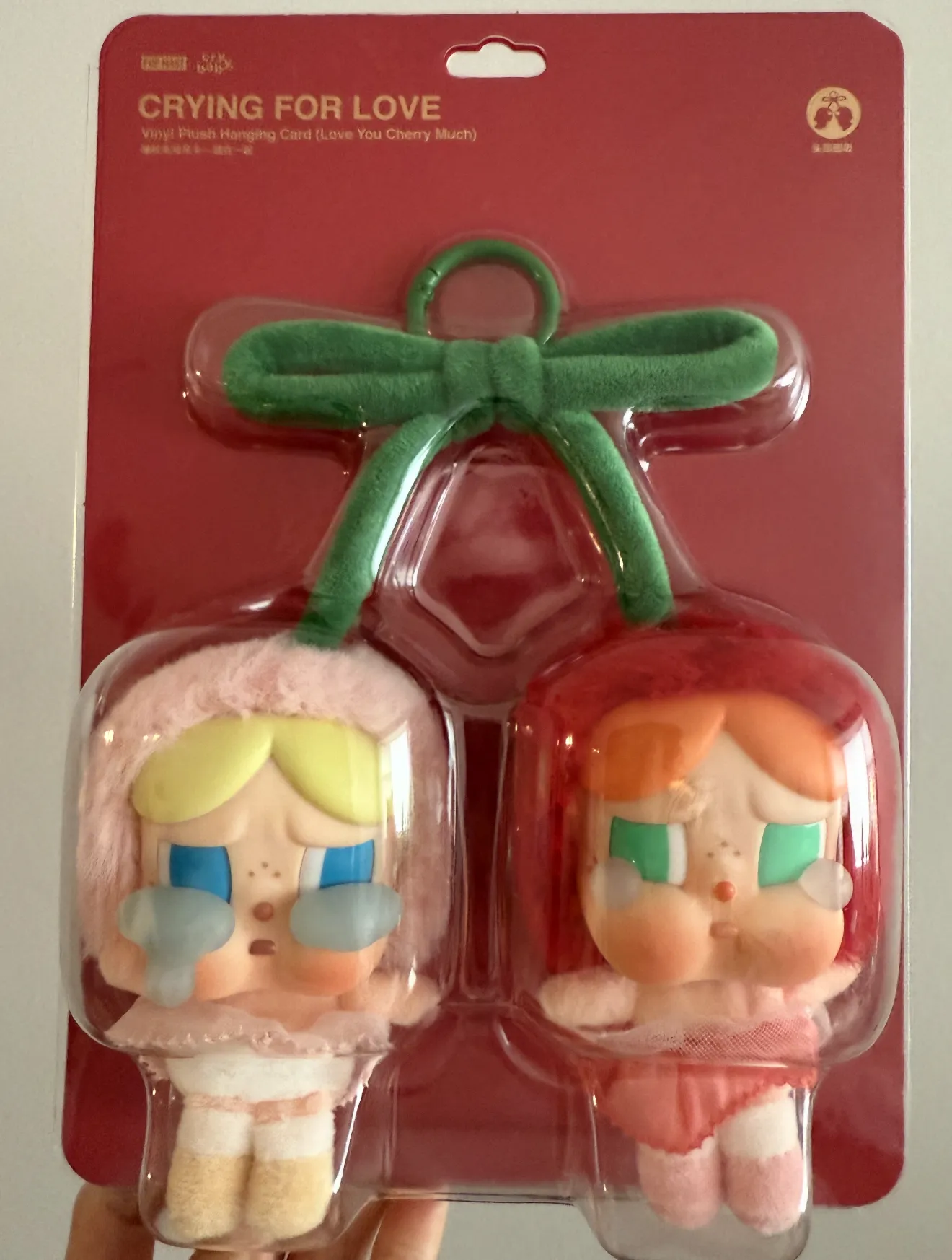 キーホルダー・アクリルキーホルダー CRYBABY Love You Cherry Much CRYBABY クライベイビー Love You Cherry Much キーホルダー