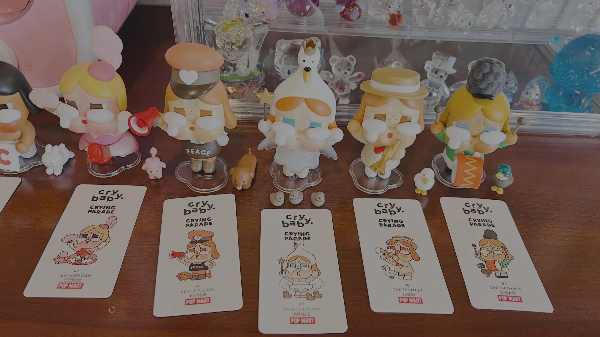 POP MART CRYING PARADE フィギュアセット POP NOW:CRYBABY Crying Parade Series - POP MART (United States)
