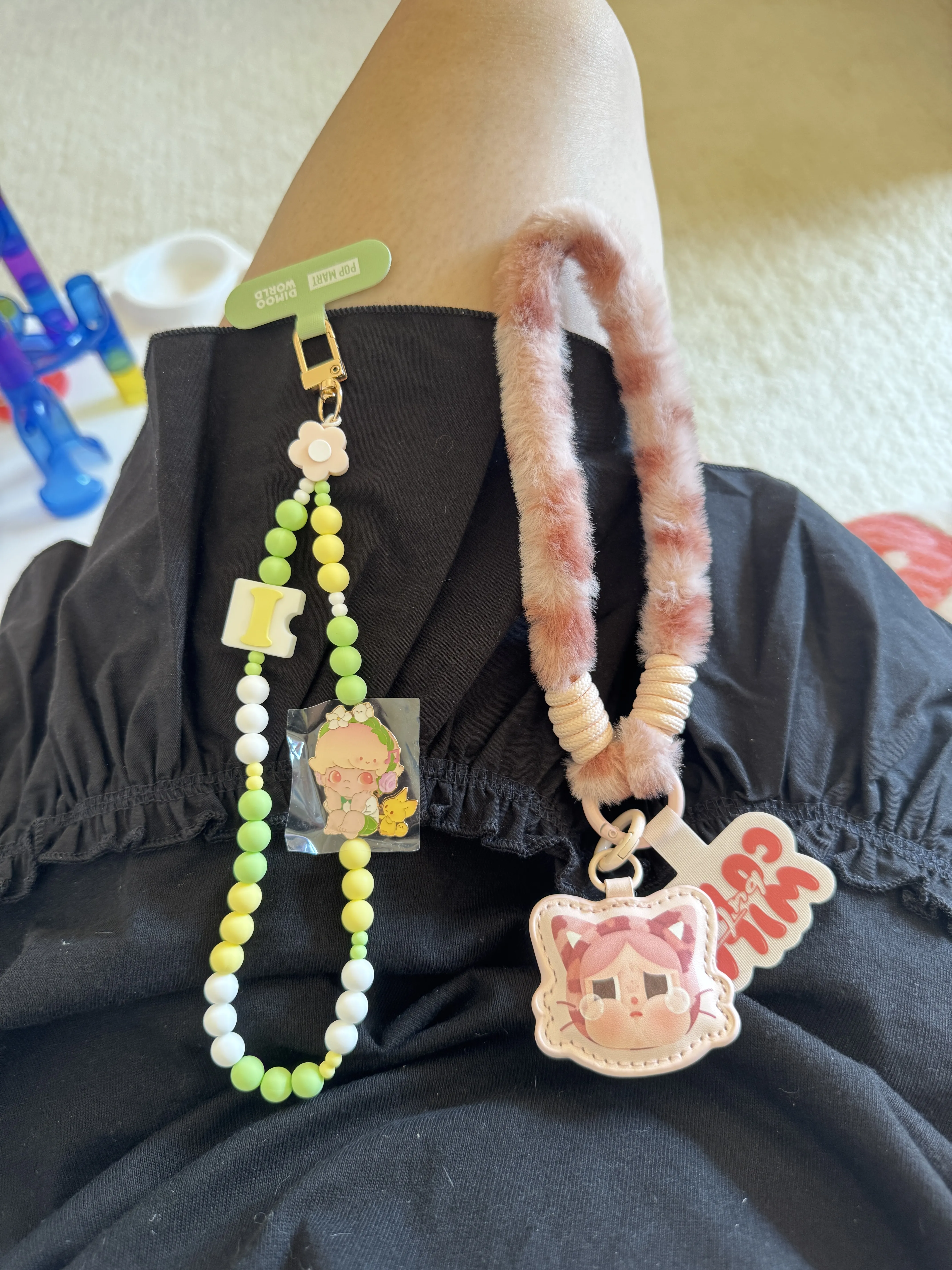POP NOW:CRYBABY Wild but Cutie Series-Phone Charm Blind Box