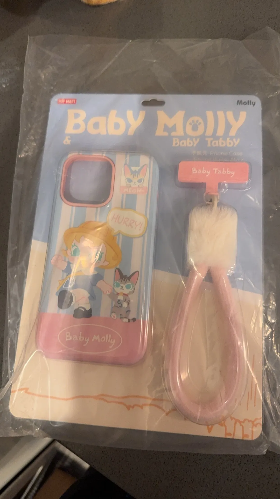 POP MART/ベビーモリー＆ベビータビーシリーズ スマホケース Baby Molly & Baby Tabby Series-Phone Case - POP MART (United