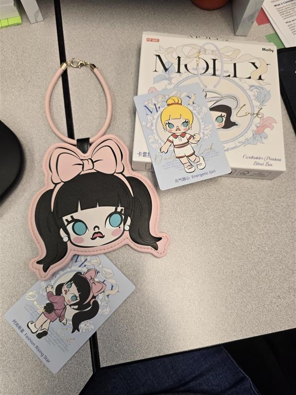 MOLLY Daily Look シリーズ カードホルダー シークレット MOLLY Daily Look Series-Cardholder Pendant Blind Box - POP