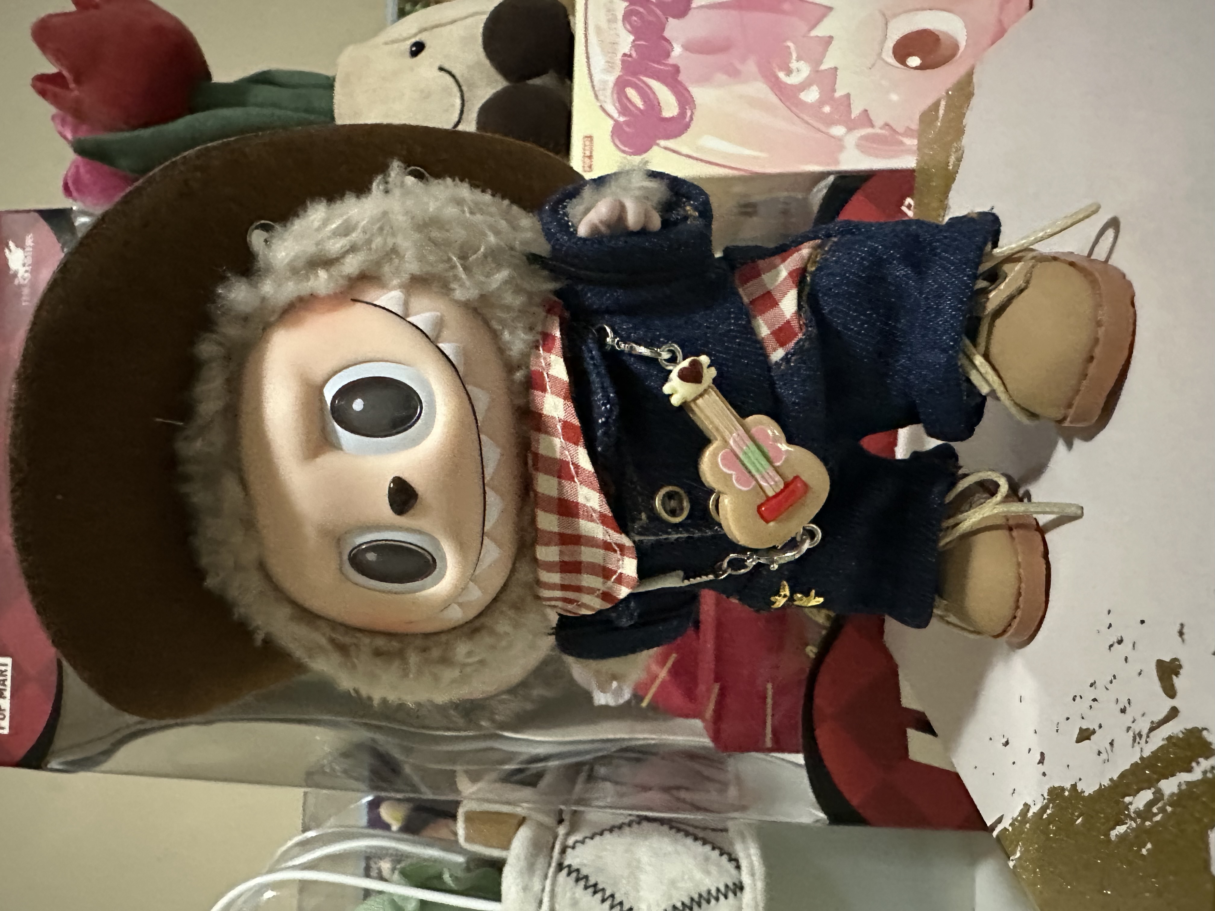 アイドル POPMART LET'S CHECKMATE &WINGSOF FORTUNE THE MONSTERS Let's Checkmate Series-Vinyl Plush Hanging Card