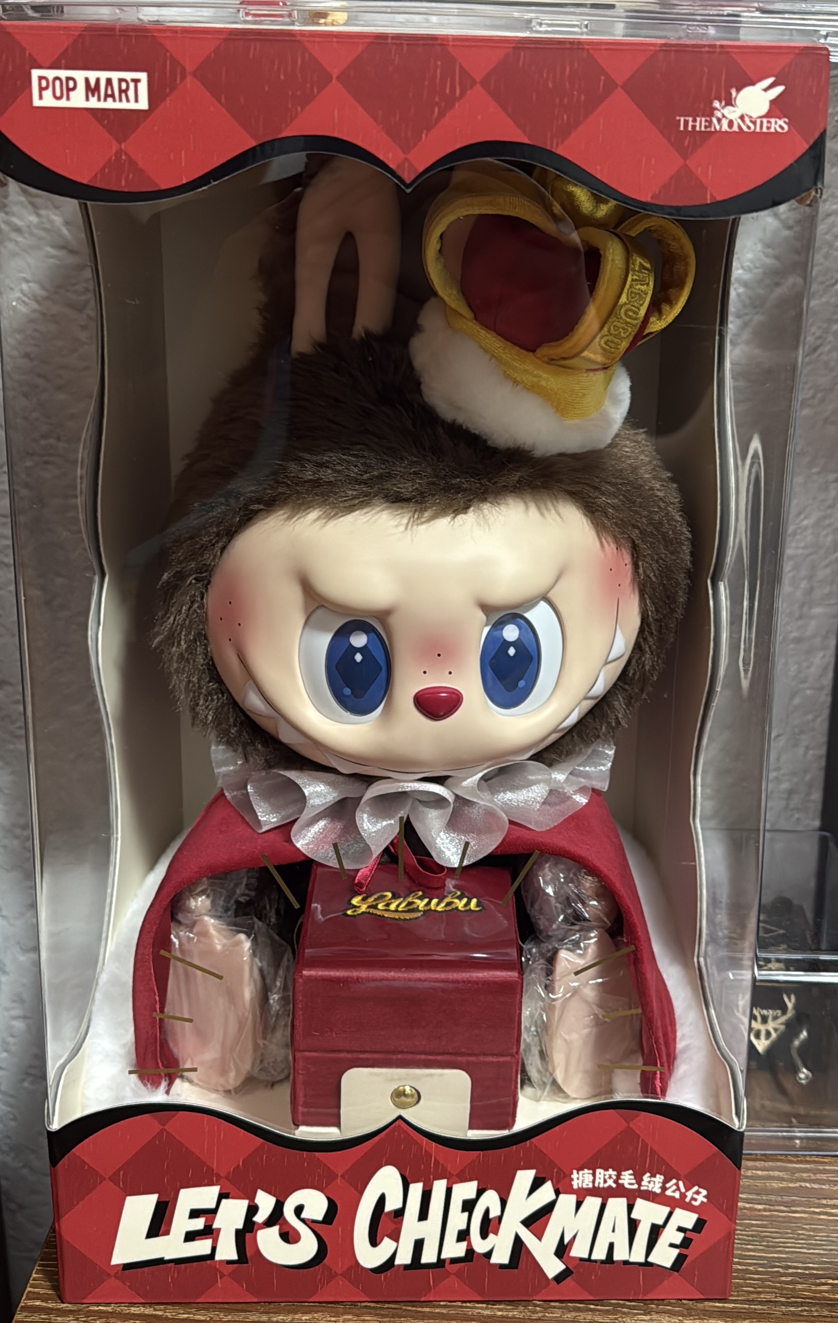 POP MART LET'S CHECKMATE ビニールプラッシュドール THE MONSTERS Let's Checkmate Series-Vinyl Plush Doll - POP