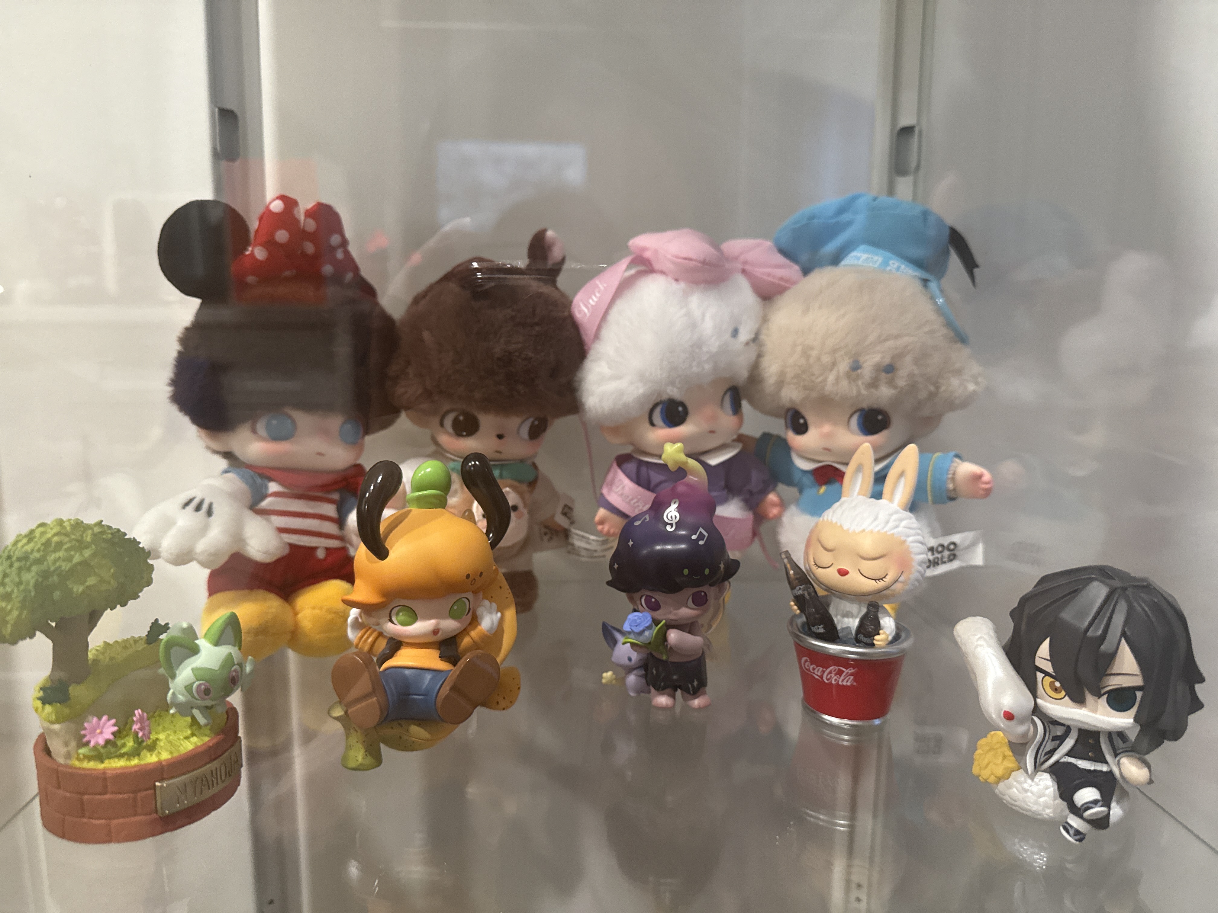 DIMOO WORLD × DISNEY グーフィ プルート 2点セット ポップマート ディズニー DIMOO POPBEAN プルート・グーフィー