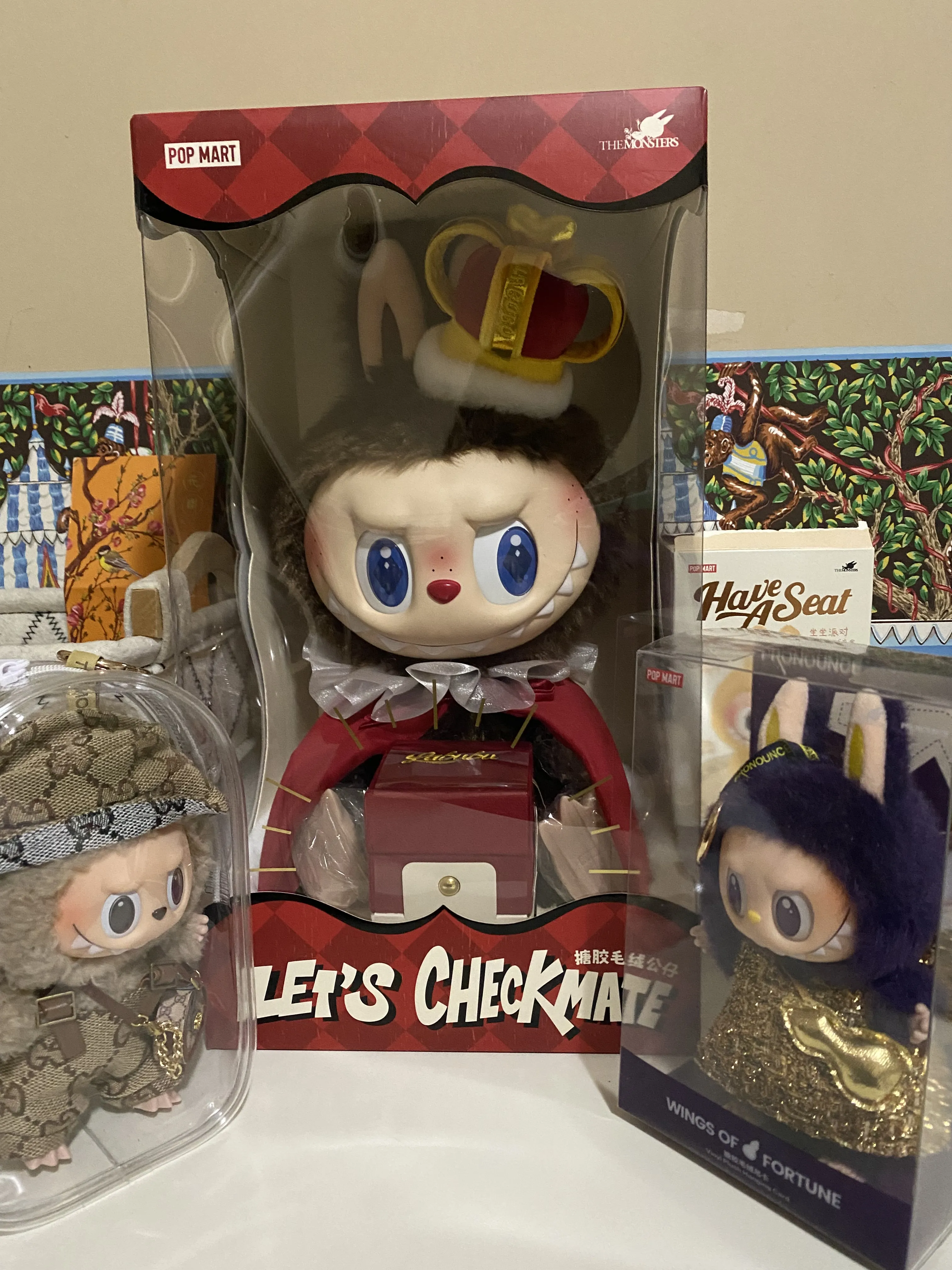 THE MONSTERS PRONOUNCE Let'sCheckmateセット THE MONSTERS Let's Checkmate Series-Vinyl Plush Doll - POP