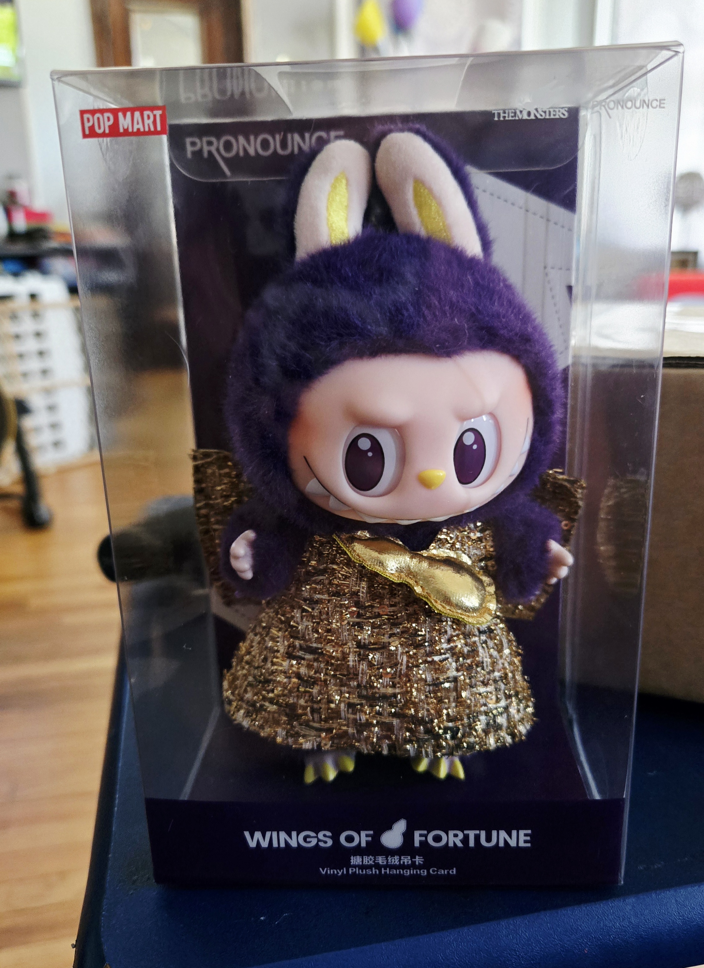 POP MART WINGS OF FORTUNE ぬいぐるみ　4個セット LABUBU × PRONOUNCE - WINGS OF FORTUNE Vinyl Plush Hanging
