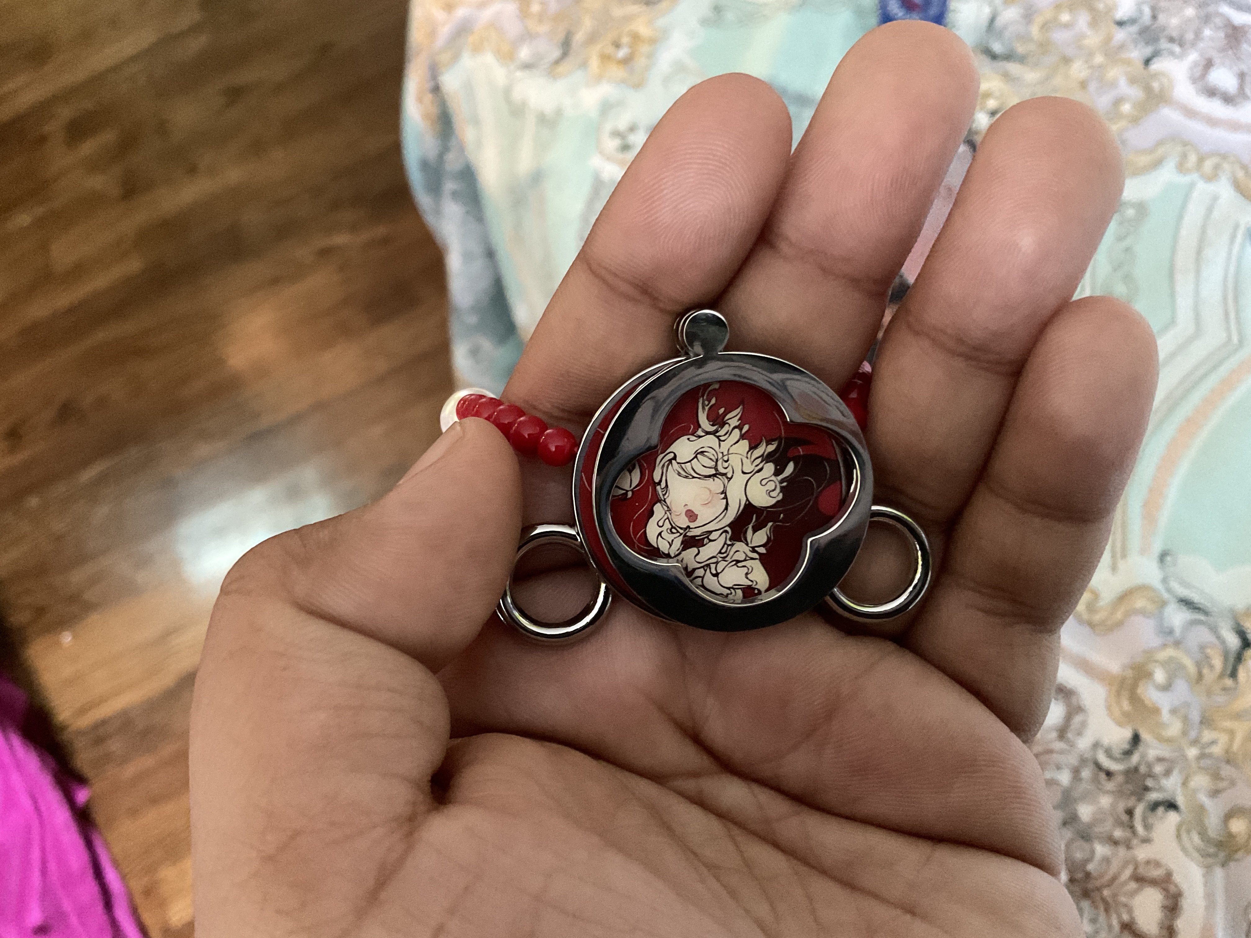 POP NOW:SKULLPANDA The Mirage Series Phone Chain - POP MART