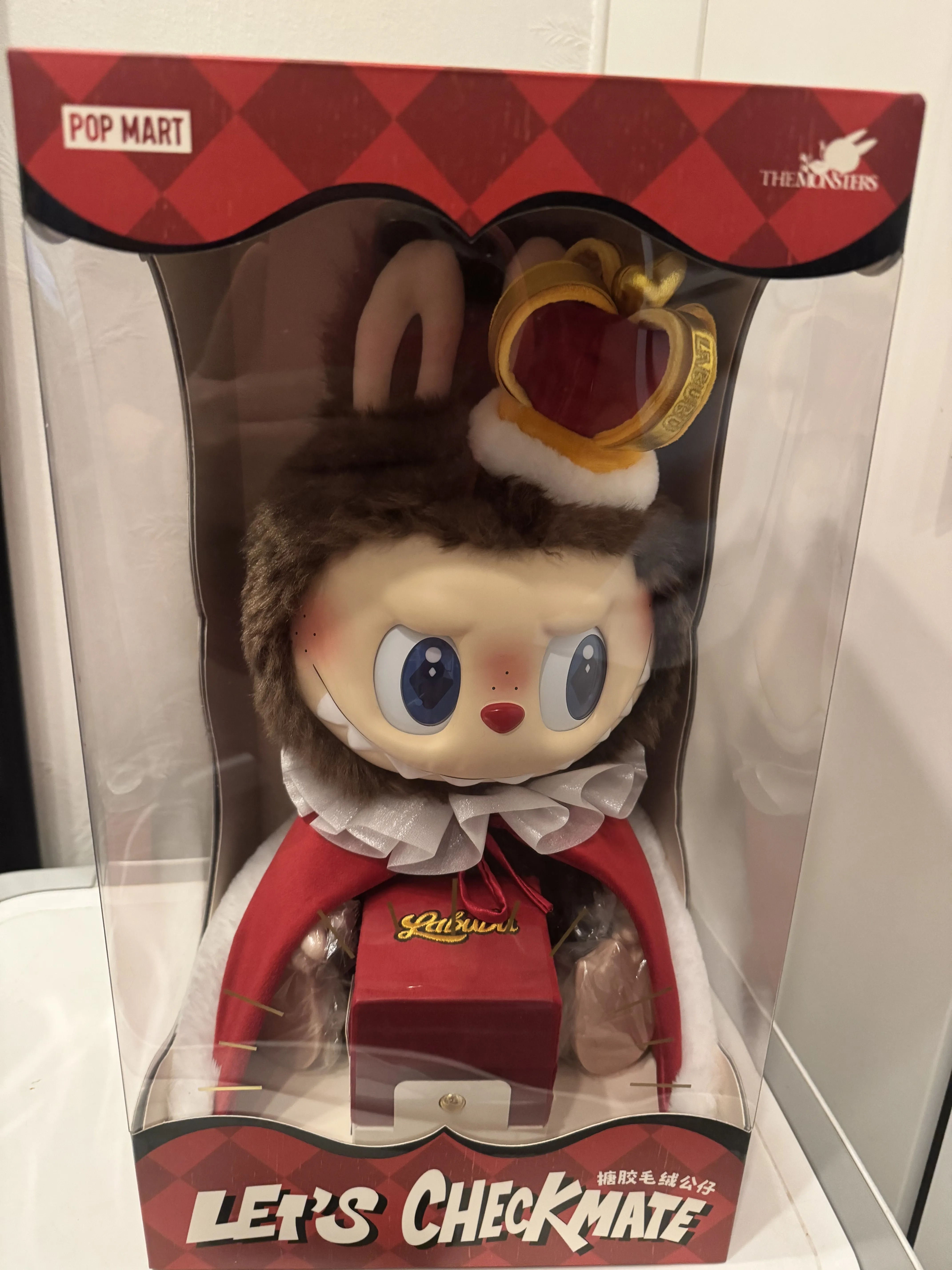 アイドル POPMART LET'S CHECKMATE &WINGSOF FORTUNE THE MONSTERS Let's Checkmate Series-Vinyl Plush Doll - POP