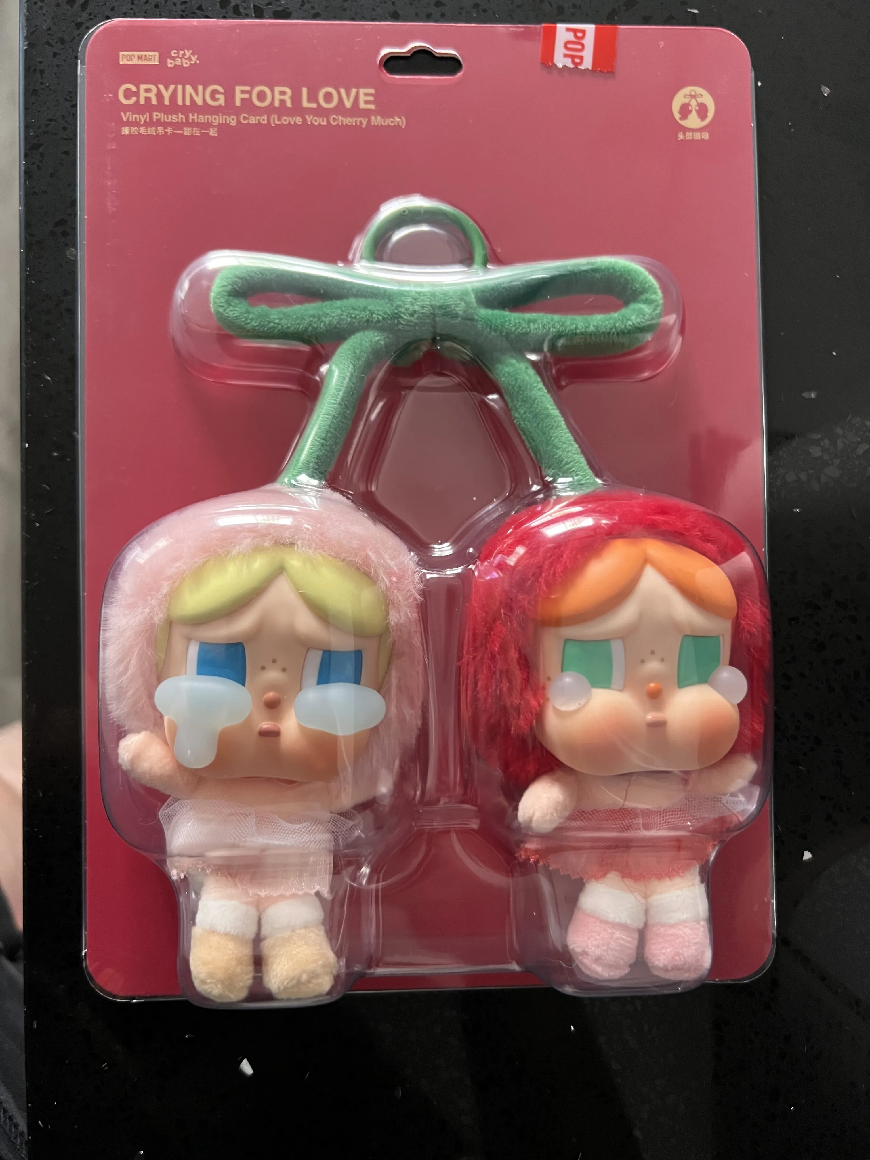 ストラップ CRYBABY Crying For Love You Cherry Much CRYBABY Crying For Love Series-Vinyl Plush Hanging Card
