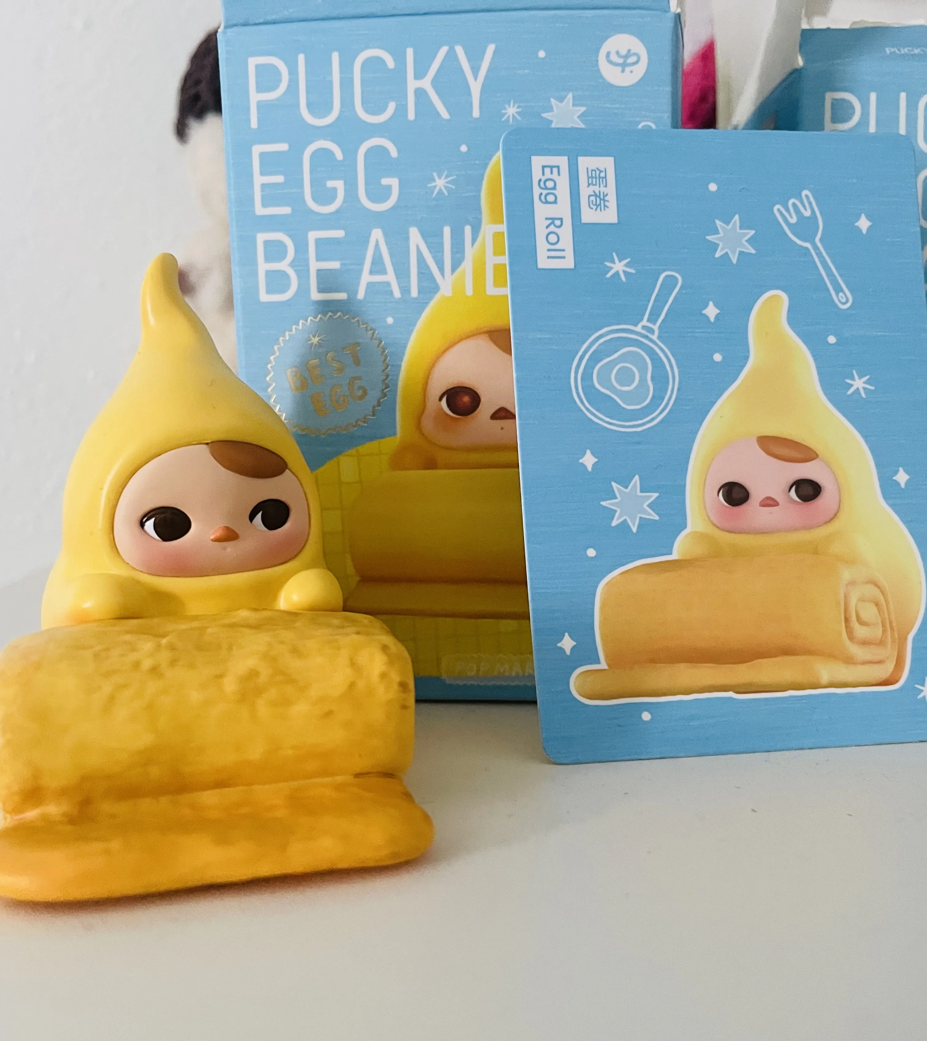 POP NOW:PUCKY Egg Beanie Series Figures - POP MART (United