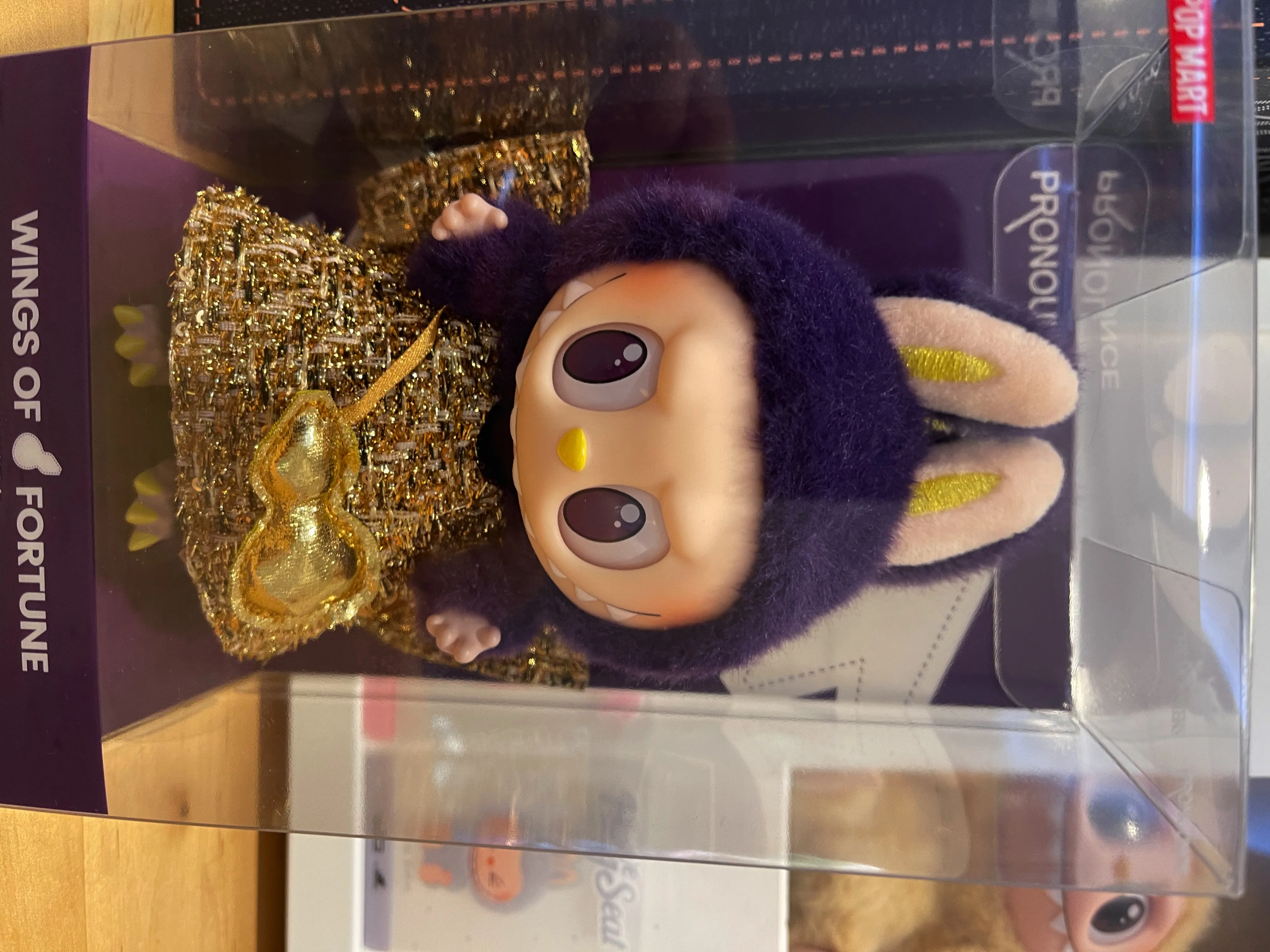 LABUBU × PRONOUNCE - WINGS OF FORTUNE Vinyl Plush Hanging
