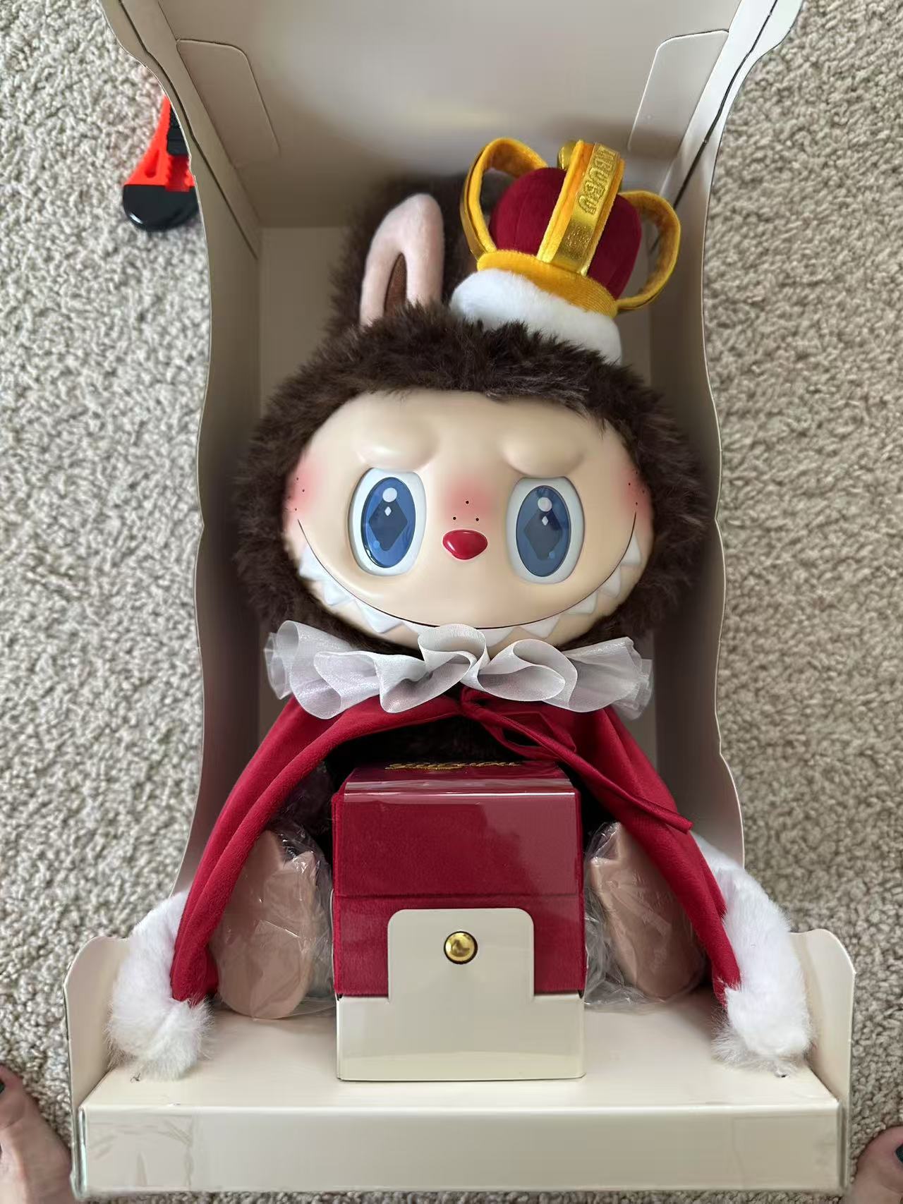 POP MART LET'S CHECKMATE ビニールプラッシュドール THE MONSTERS Let's Checkmate Series-Vinyl Plush Hanging Card