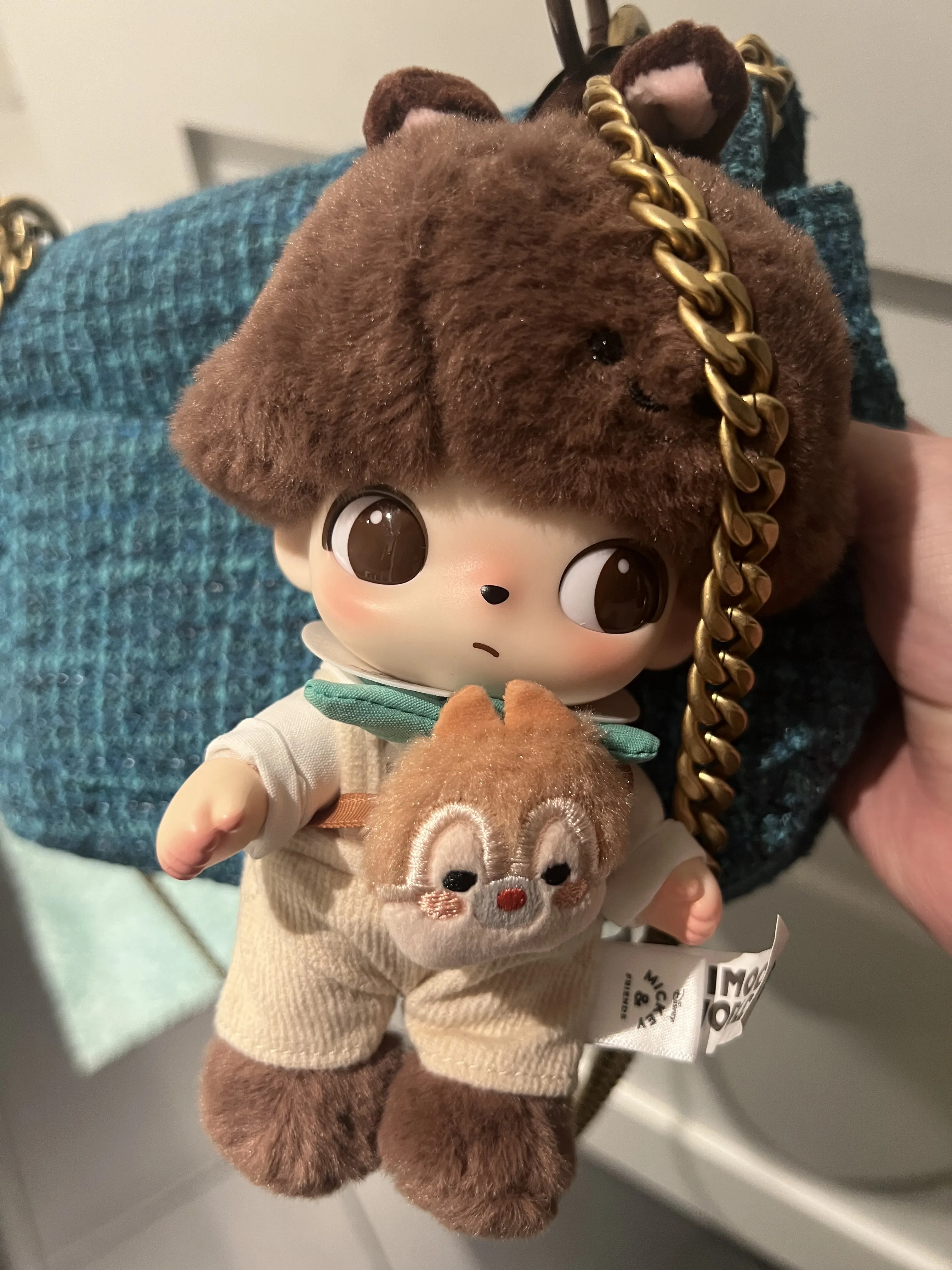 DIMOO WORLD × DISNEY Series-Vinyl Plush Keychain Blind Box