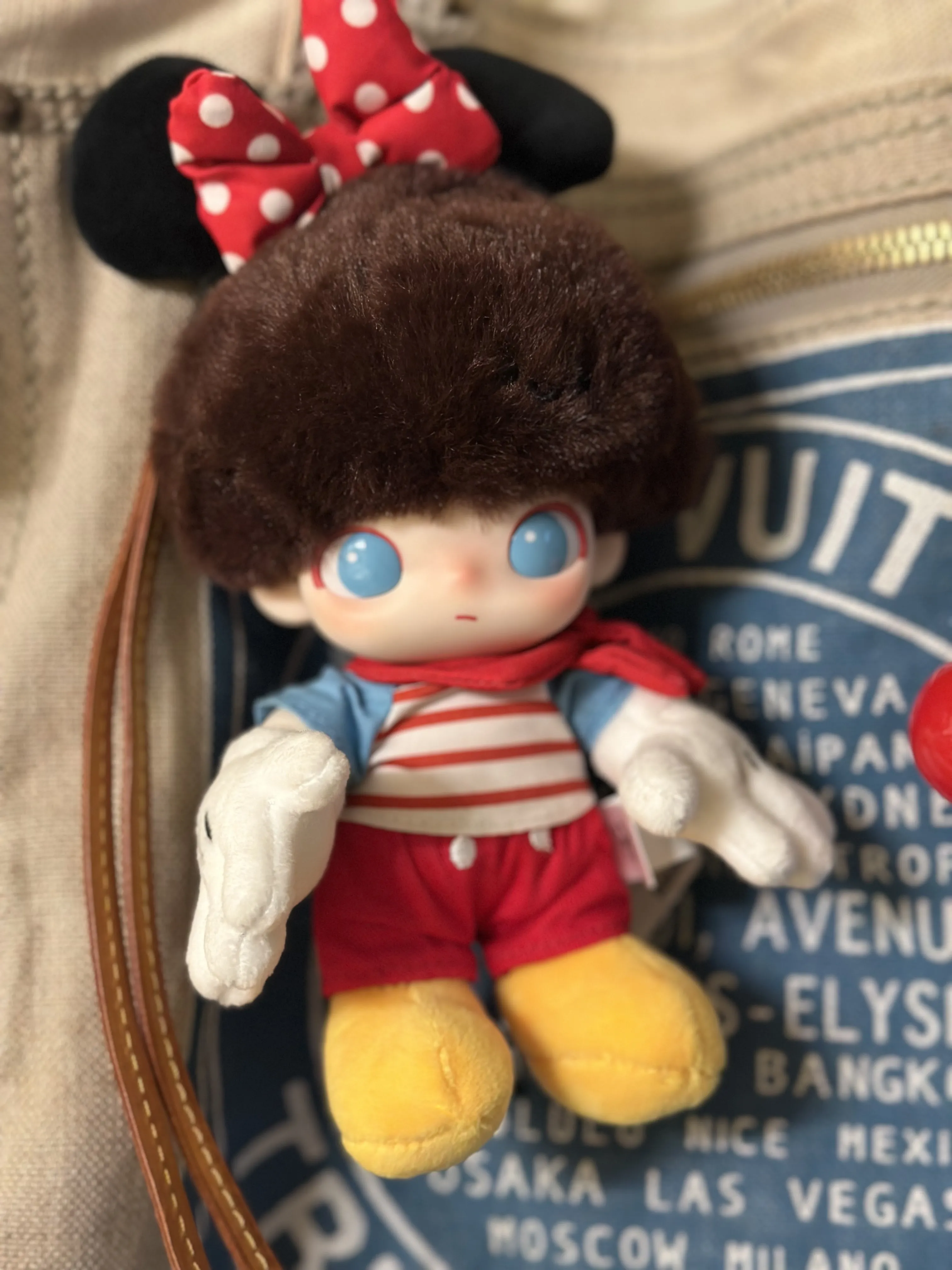 POP NOW:DIMOO WORLD × DISNEY Series-Vinyl Plush Keychain